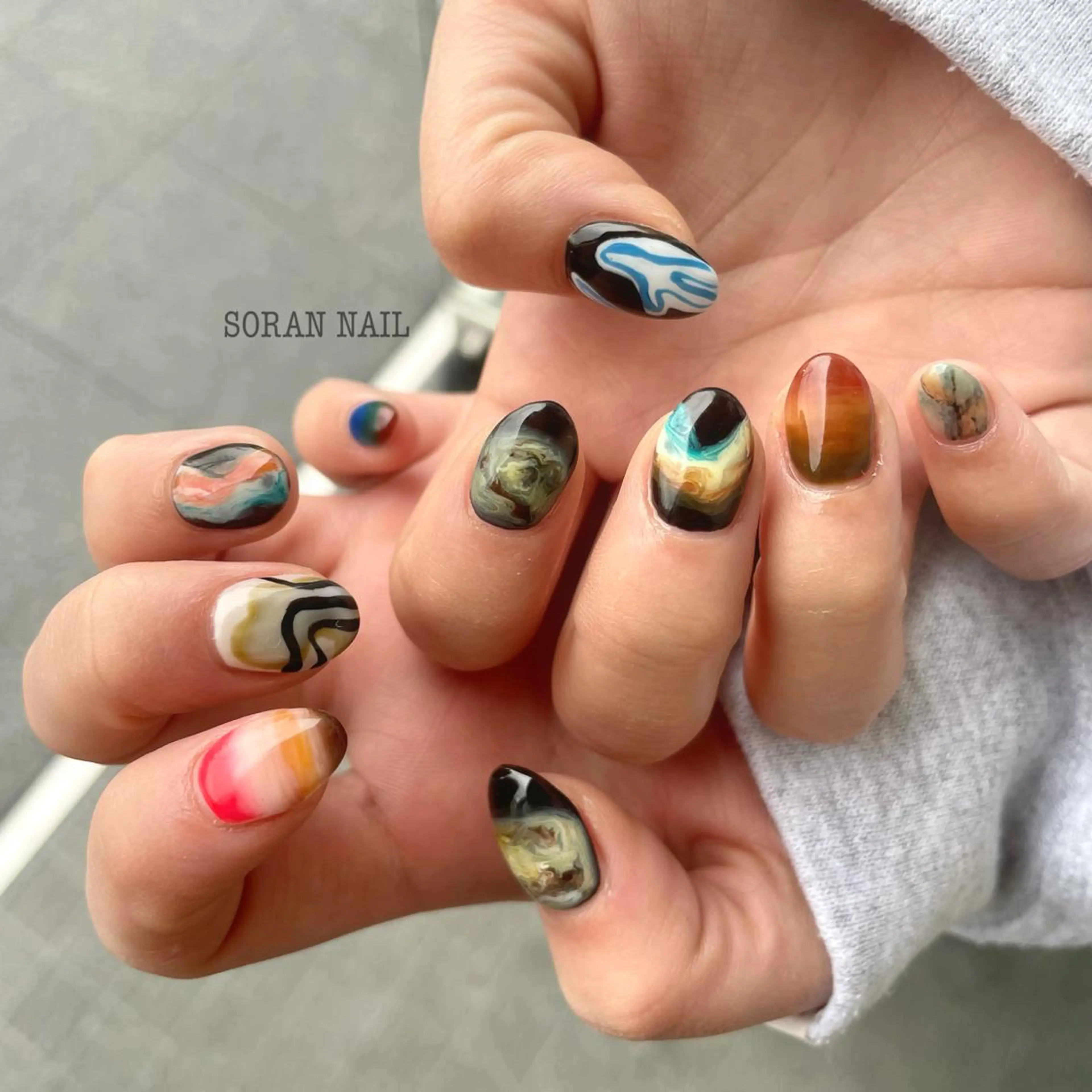 ネイル ハンドネイル soran nailのネイルデザイン