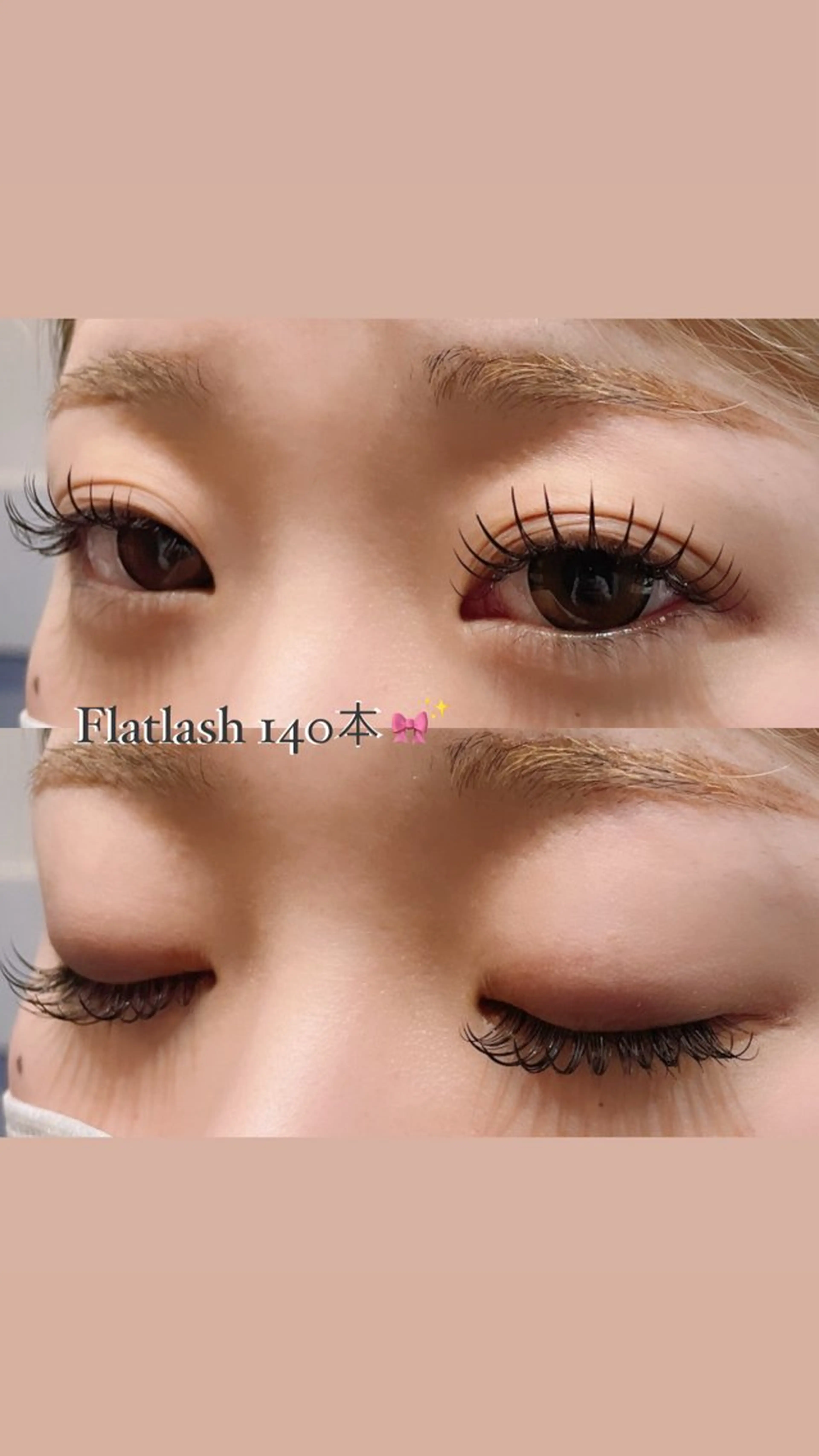 マツエク・マツパ フラットラッシュ Legami 熊本（レガーミ）所属・Legami YUMIのマツエク・マツパデザイン