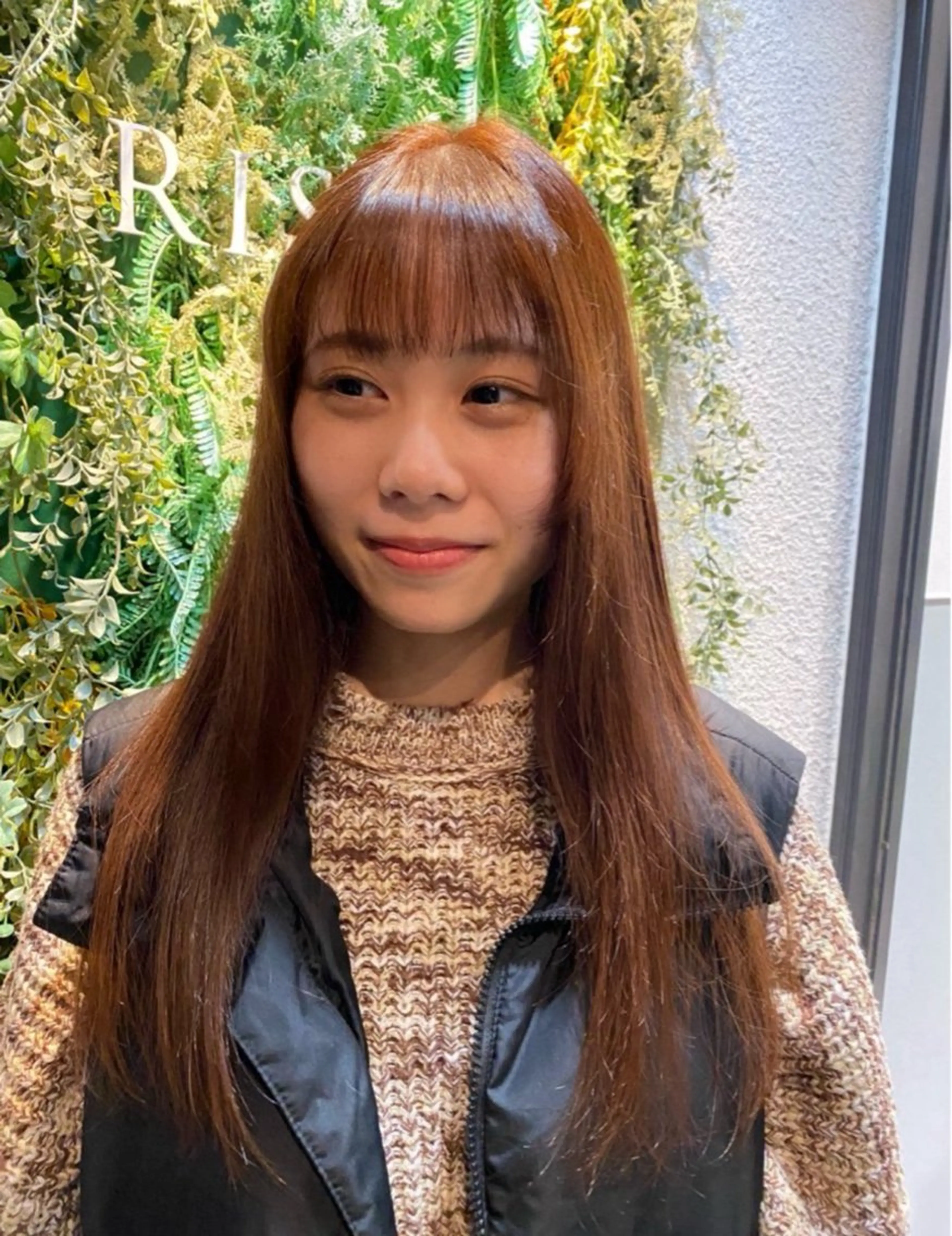 ロング カラー ヘアカラー トリートメント 🍊暖色カラー /ボブ/kanonのヘアスタイル