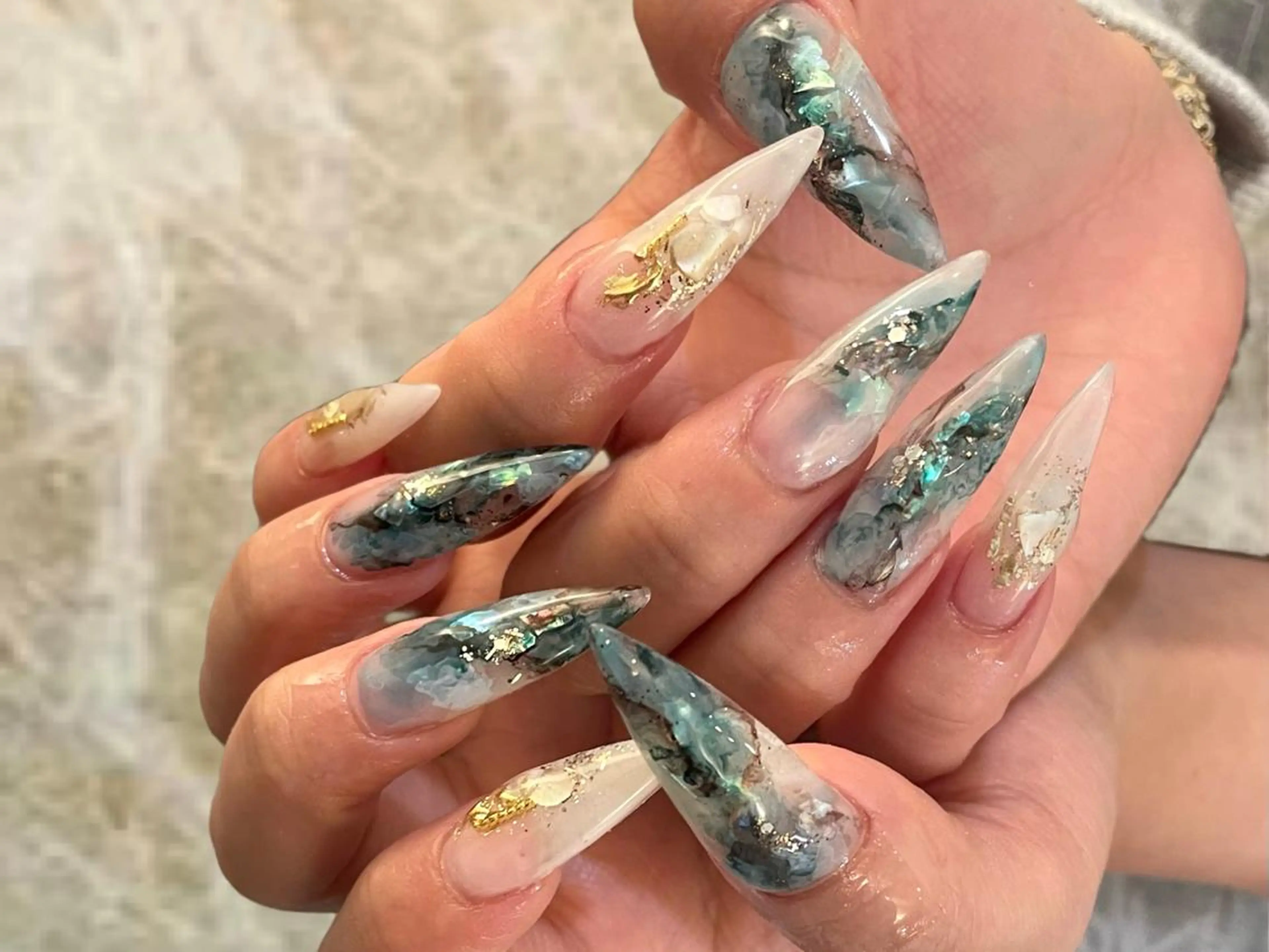 ネイル rig nail草加店所属・松本 紋世のネイルデザイン