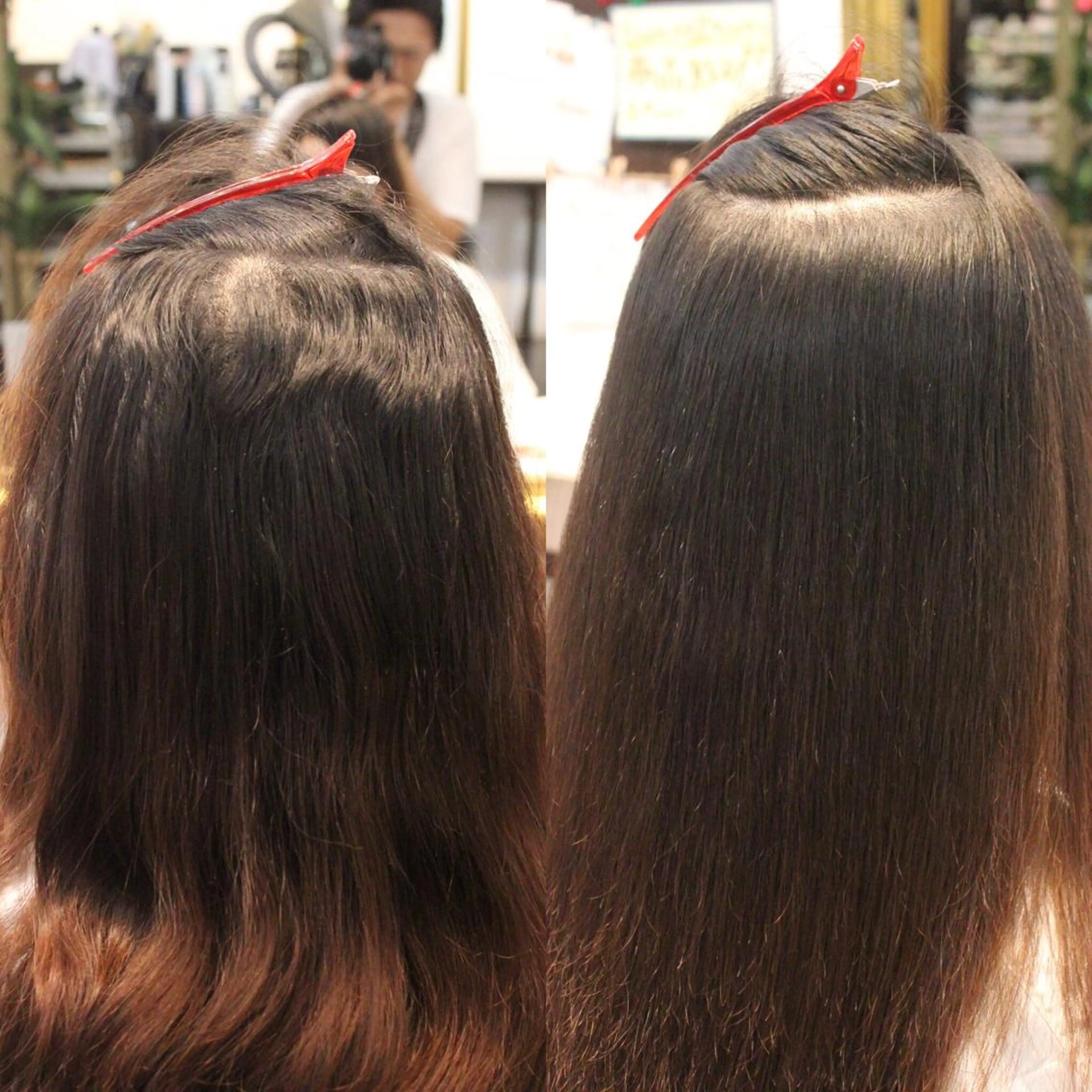 セミロング 縮毛矯正 BLESS HAIR DESIGN所属・田口 信雄のヘアスタイル