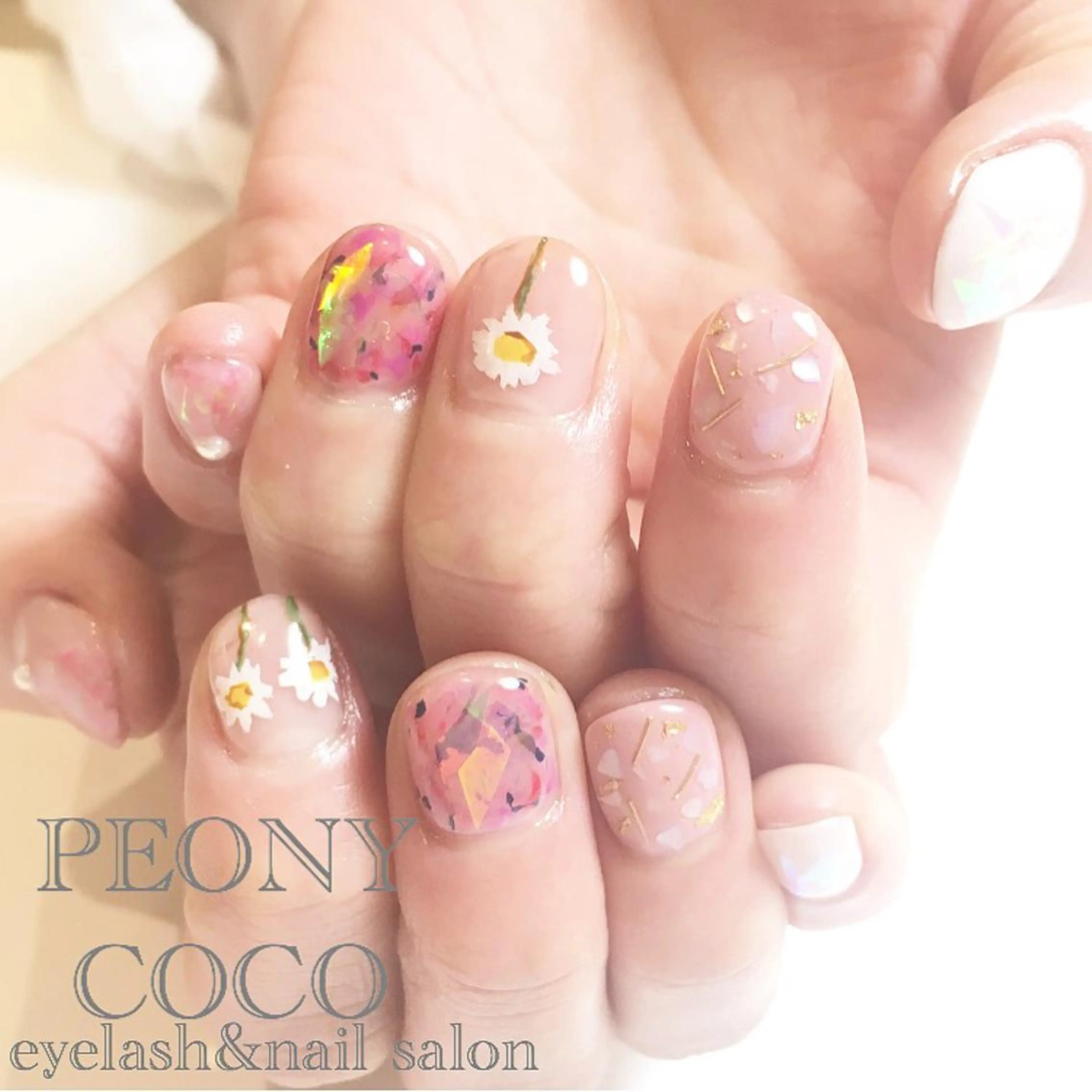 ショート ネイル マツエク・マツパ アートネイル Beauty salon STELLA所属・STELLA 大西南帆のマツエク・マツパデザイン