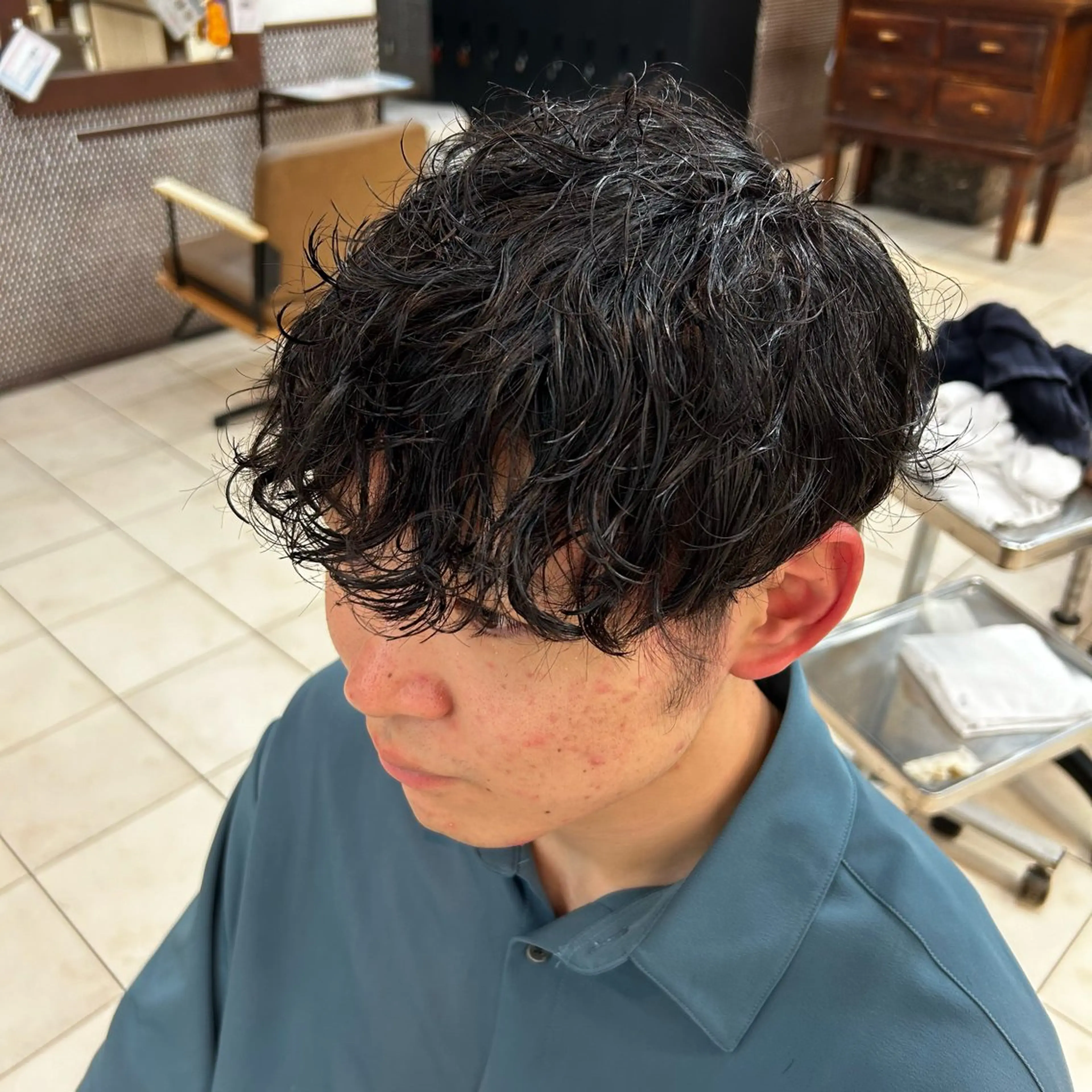 パーマ メンズ カット パーマ メンズ特化/カット: パーマ🔥REO🔥のヘアスタイル