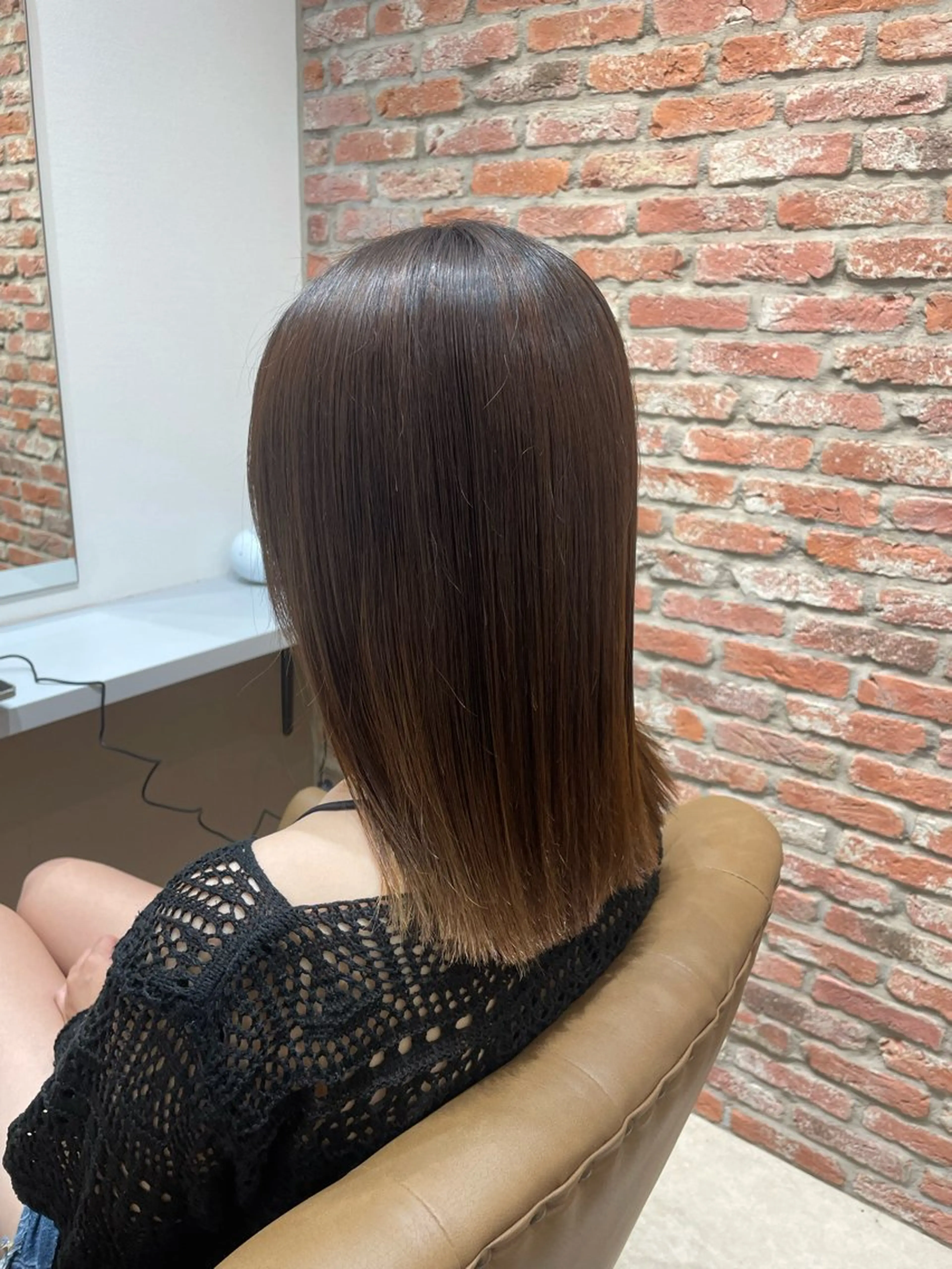 ミディアム ヘアーメイクス所属・ホウノ サナ モデル募集🍒のヘアスタイル