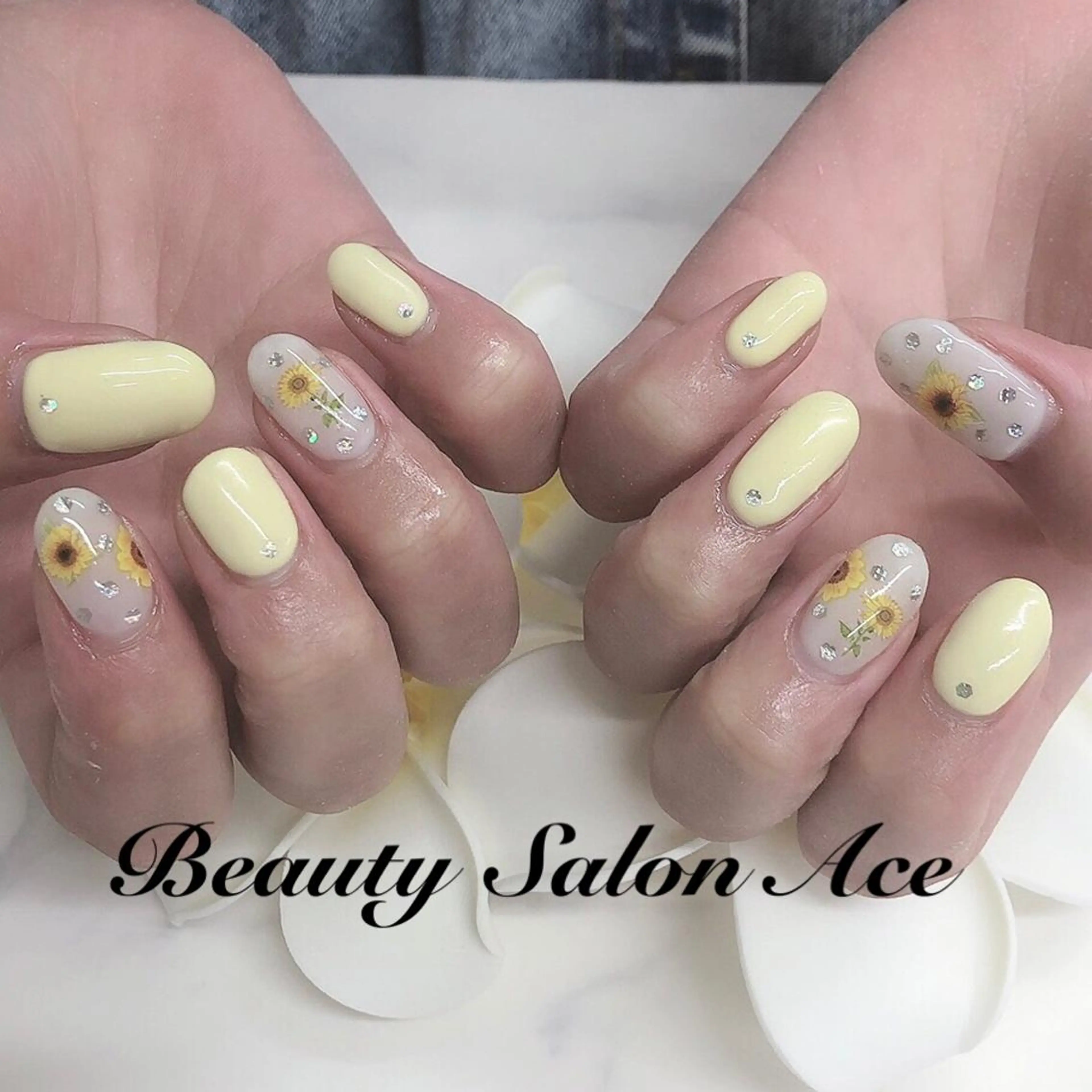 ネイル アートネイル ジェルネイル メンズネイル 夏ネイル ハンドネイル ハンドケア Beauty Salon Ace（ネイルサロン　エース）所属・池袋フィルイン Ace♡長さだしのネイルデザイン