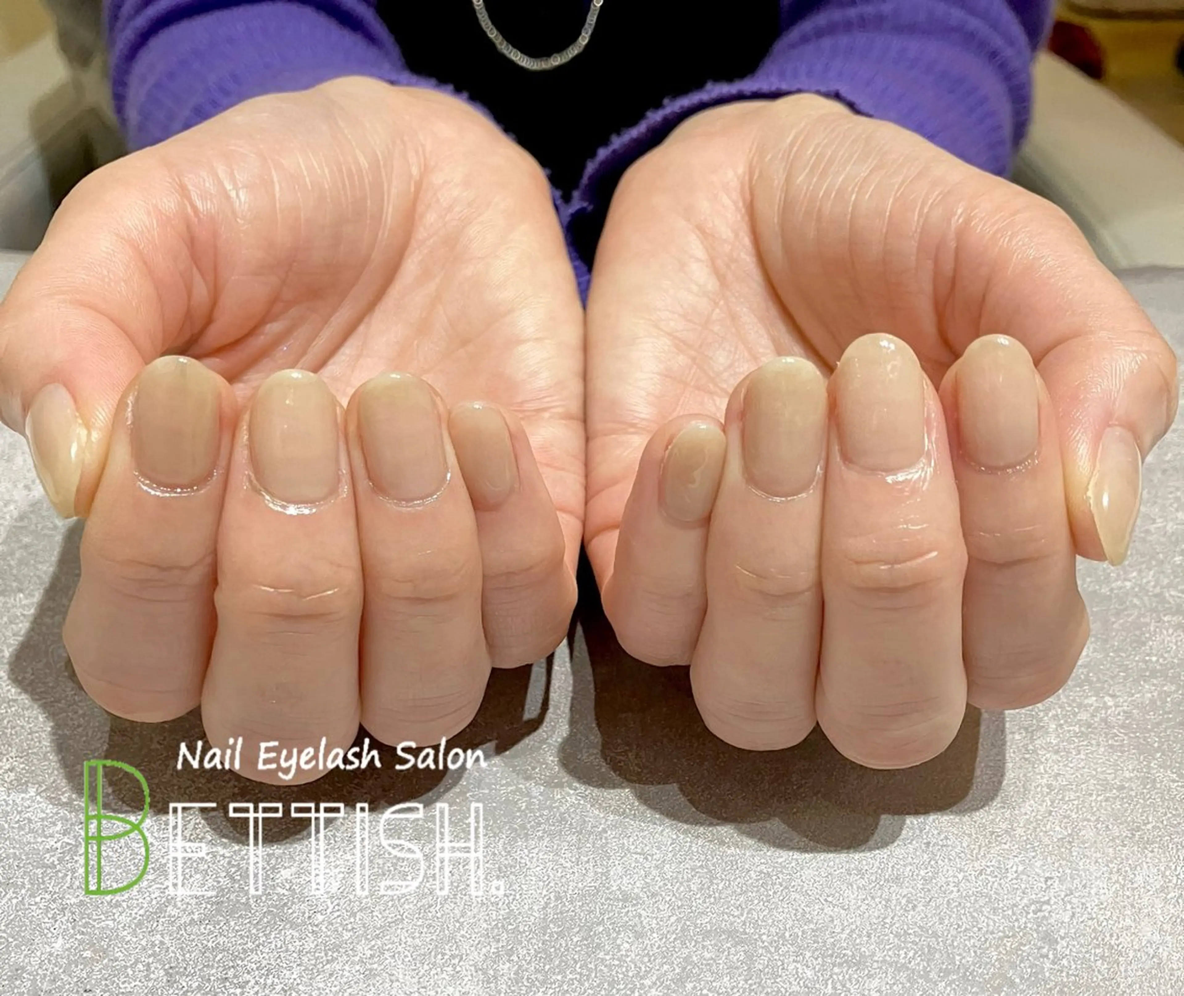 ネイル ワンカラーネイル BETTISH. KUMIKO☺︎︎のネイルデザイン