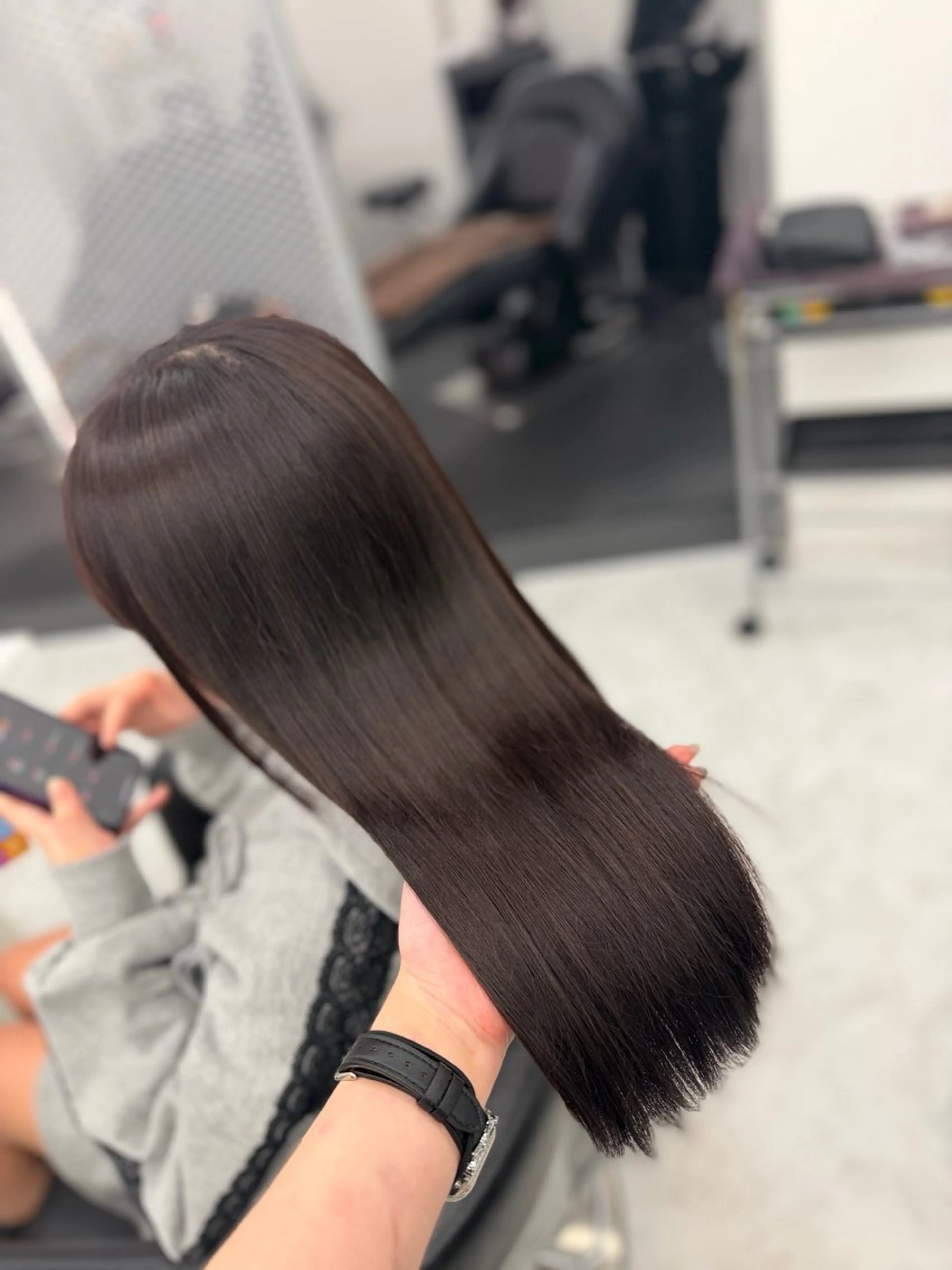 ロング カラー ヘアカラー トリートメント 🤍レイヤー/顔周り /hirari🤍のヘアスタイル