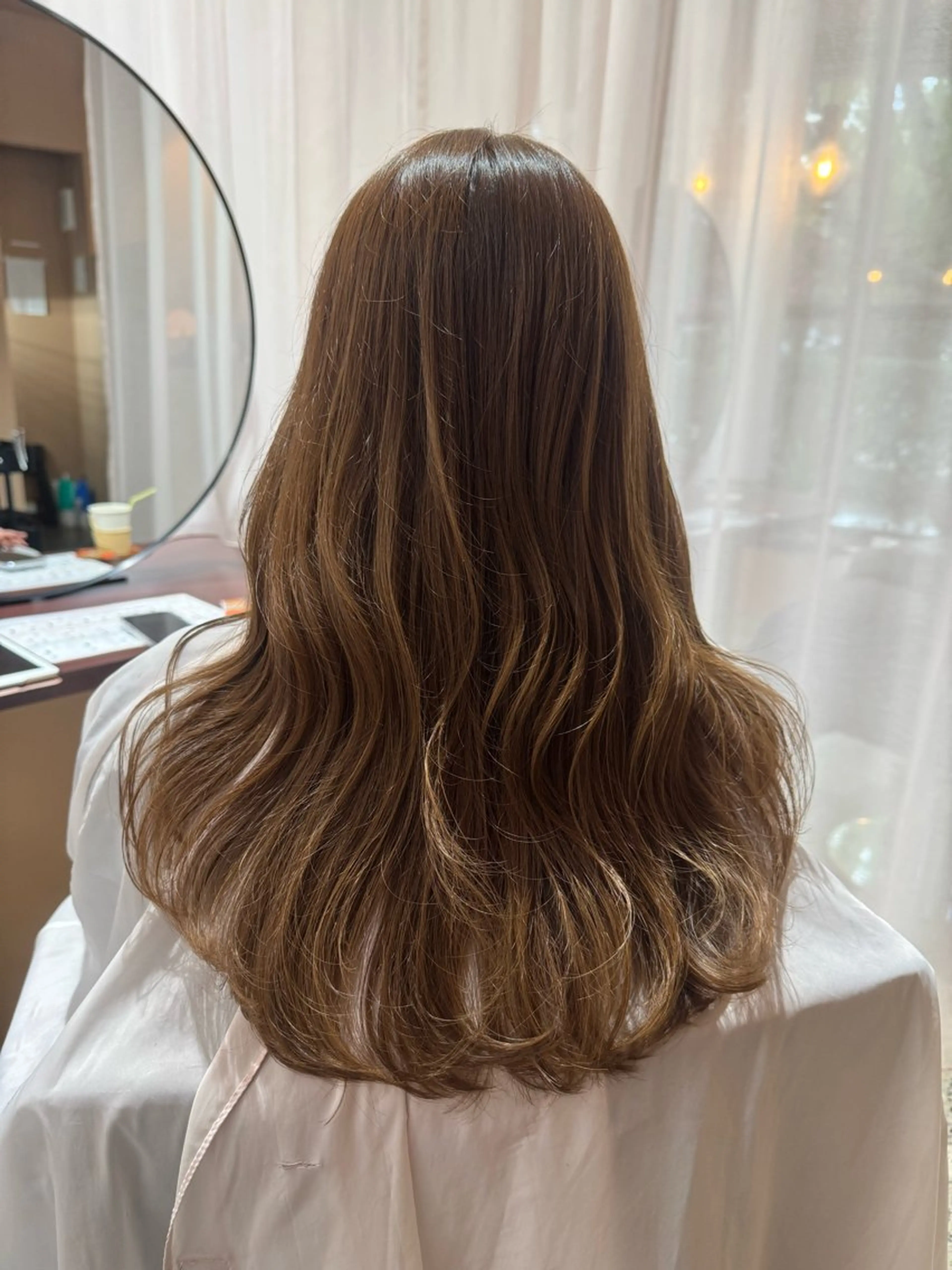 ロング 【YOKE】　西田 乃那のヘアスタイル