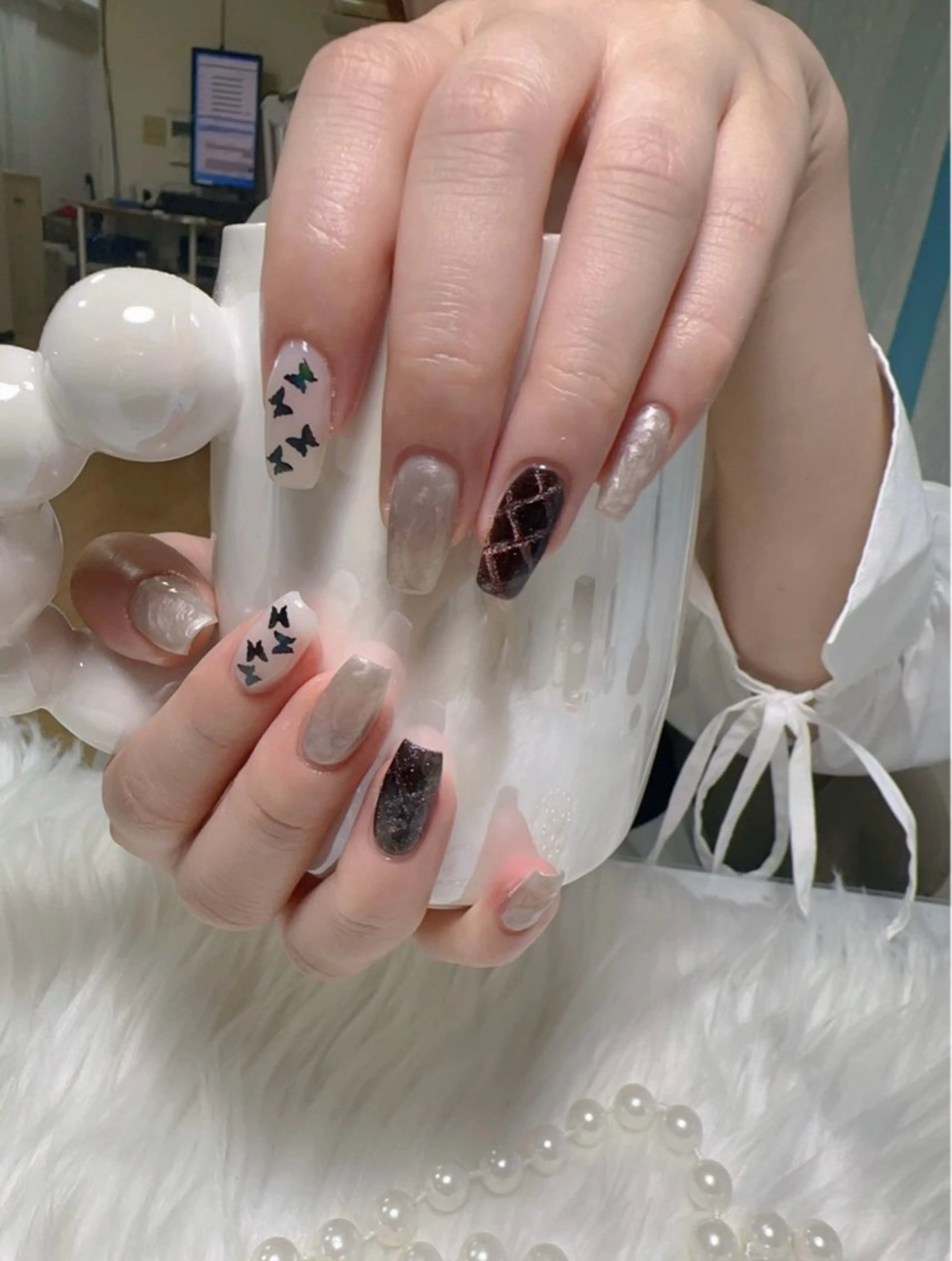 ネイル シンプルネイル 米澤 ハナユキのネイルデザイン