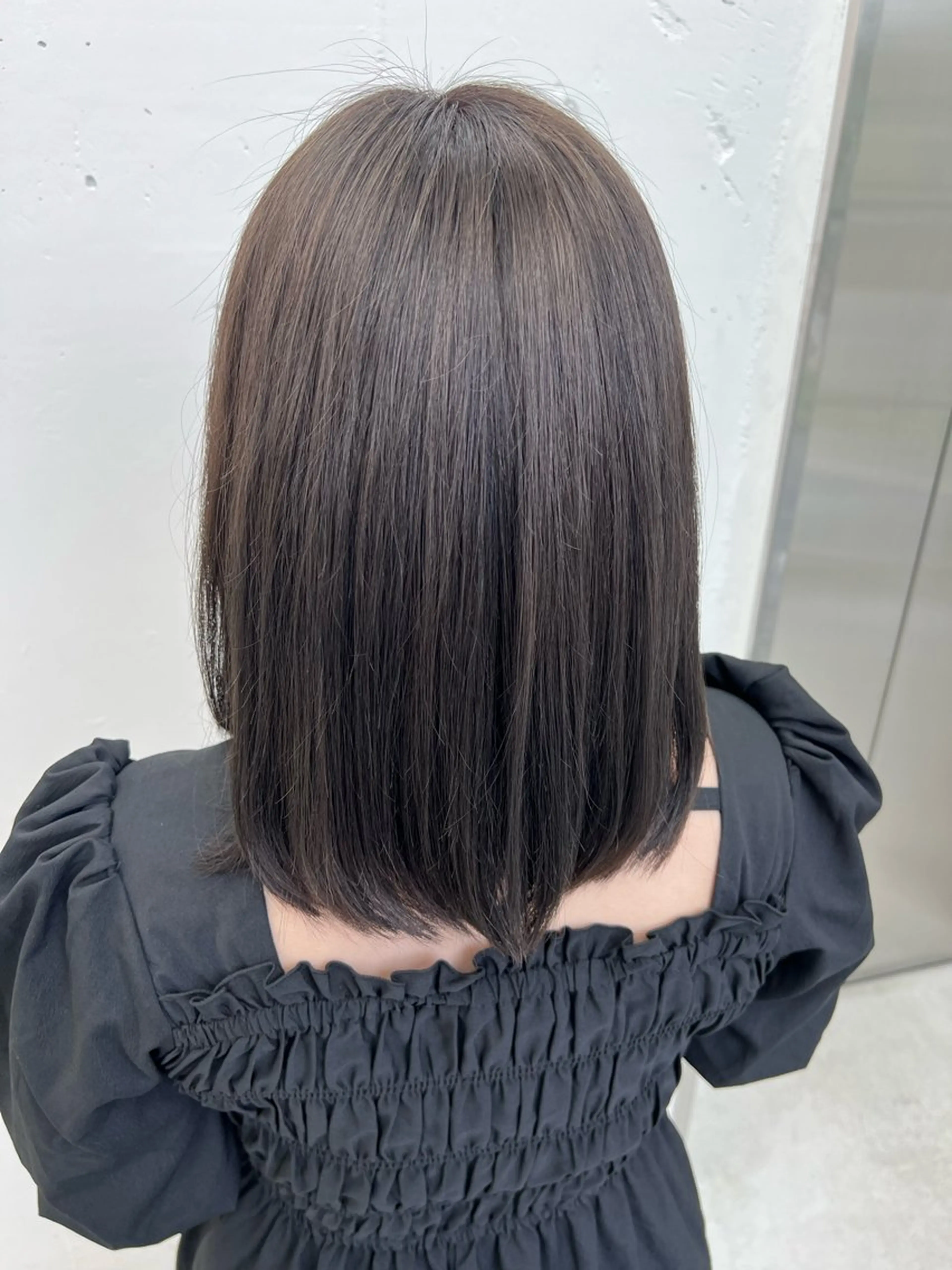 ミディアム カラー トリートメント あすか JILLSTUDIOのヘアスタイル