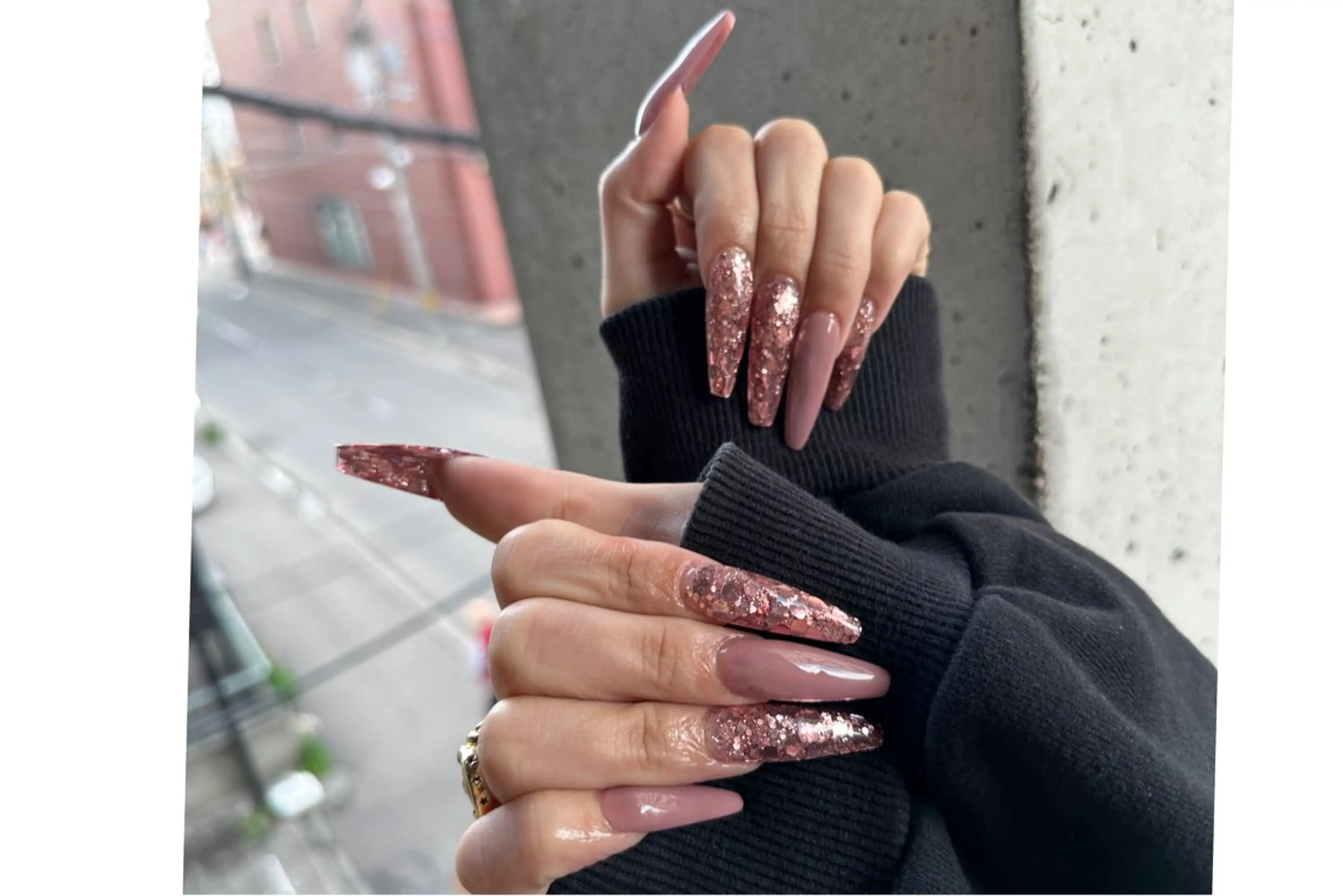 ネイル ロングネイル ハンドネイル NAIL Salon IP所属・長谷川 奈緒美のネイルデザイン