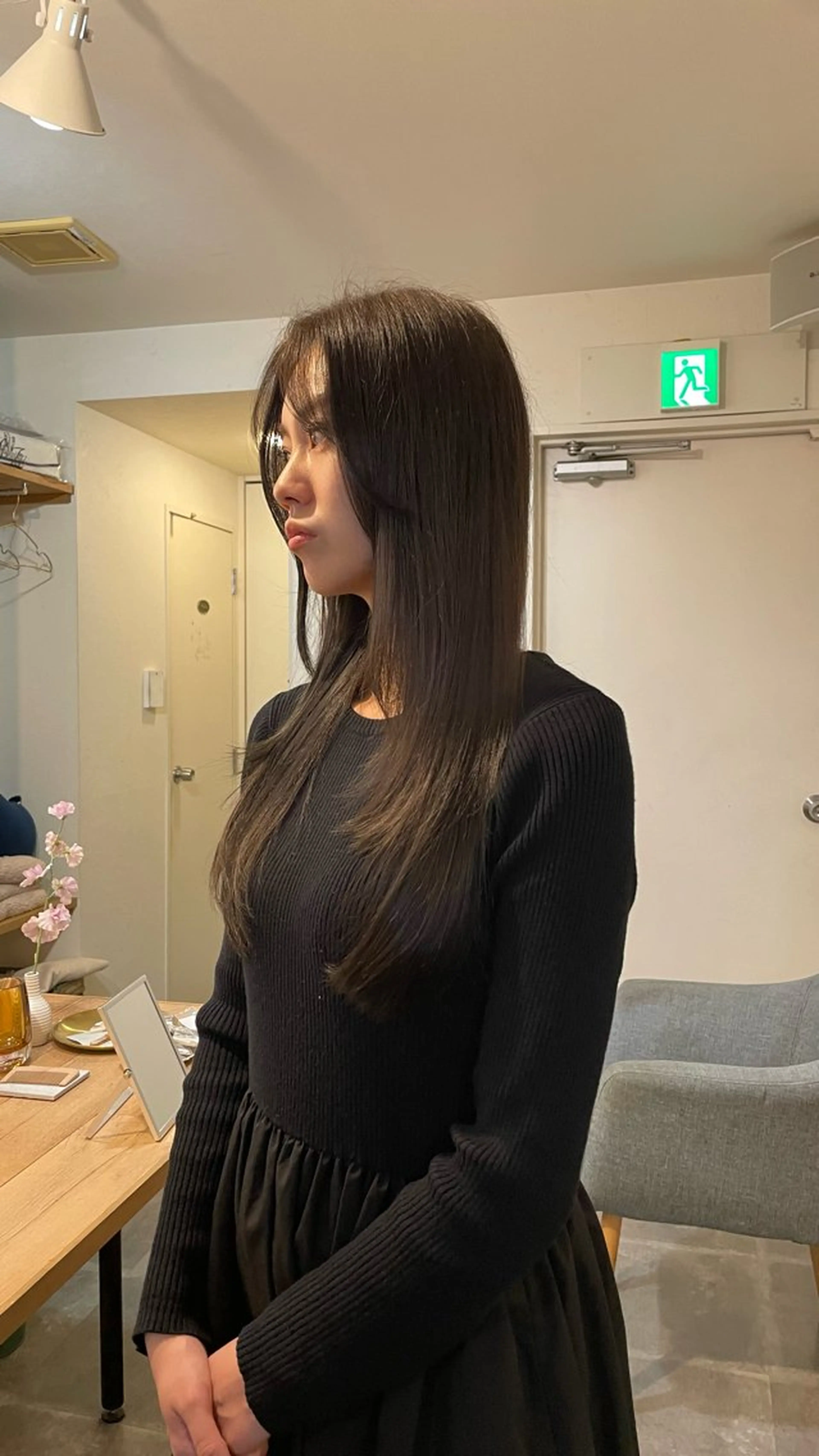 ロング カラー 透明感カラー ヘアカラー トリートメント ヘッドスパ 大阪/梅田すぐ /パーマ落とし専門店のヘアスタイル