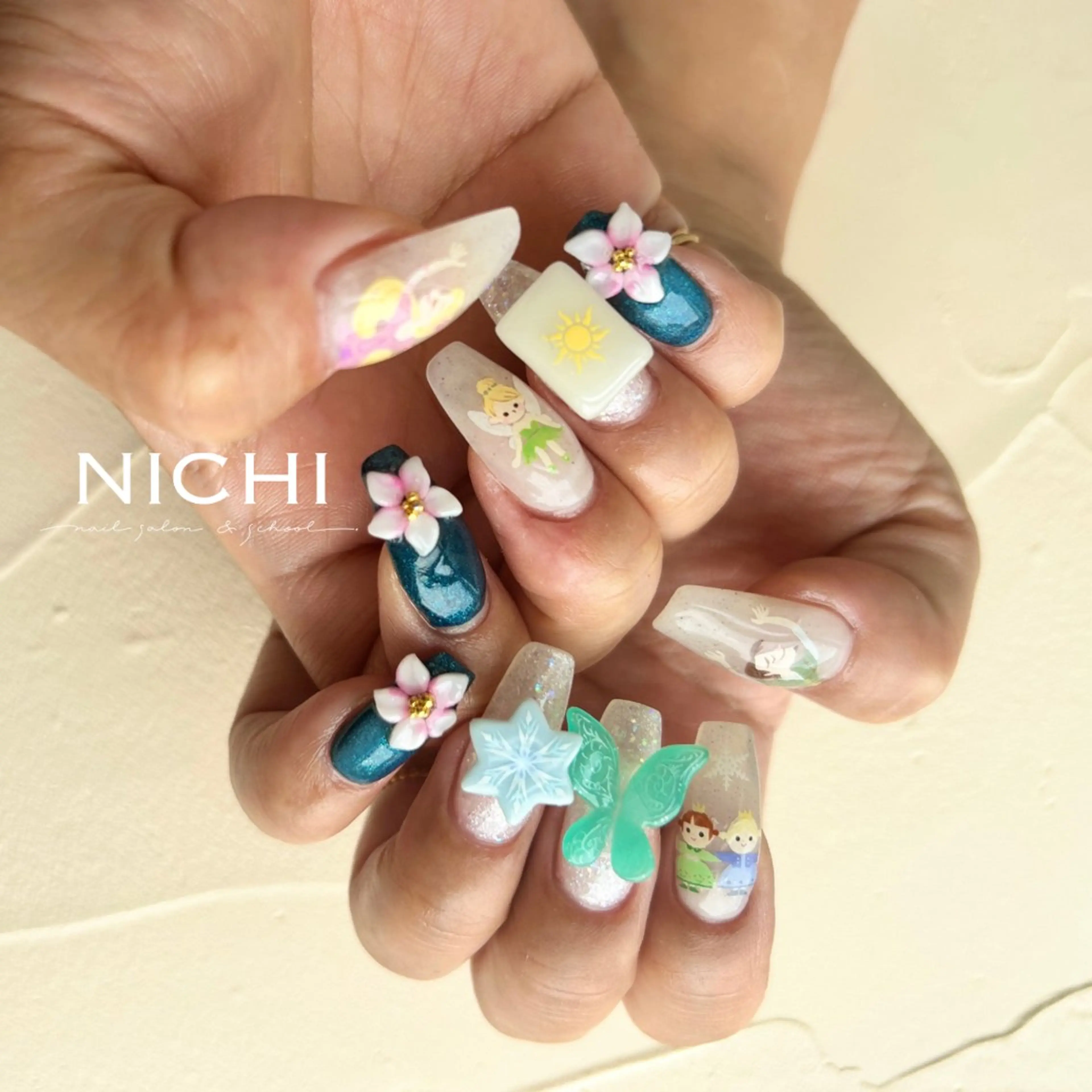 ネイル ハンドネイル NICHI nail salon & school所属・NICHI 田所梨英のネイルデザイン