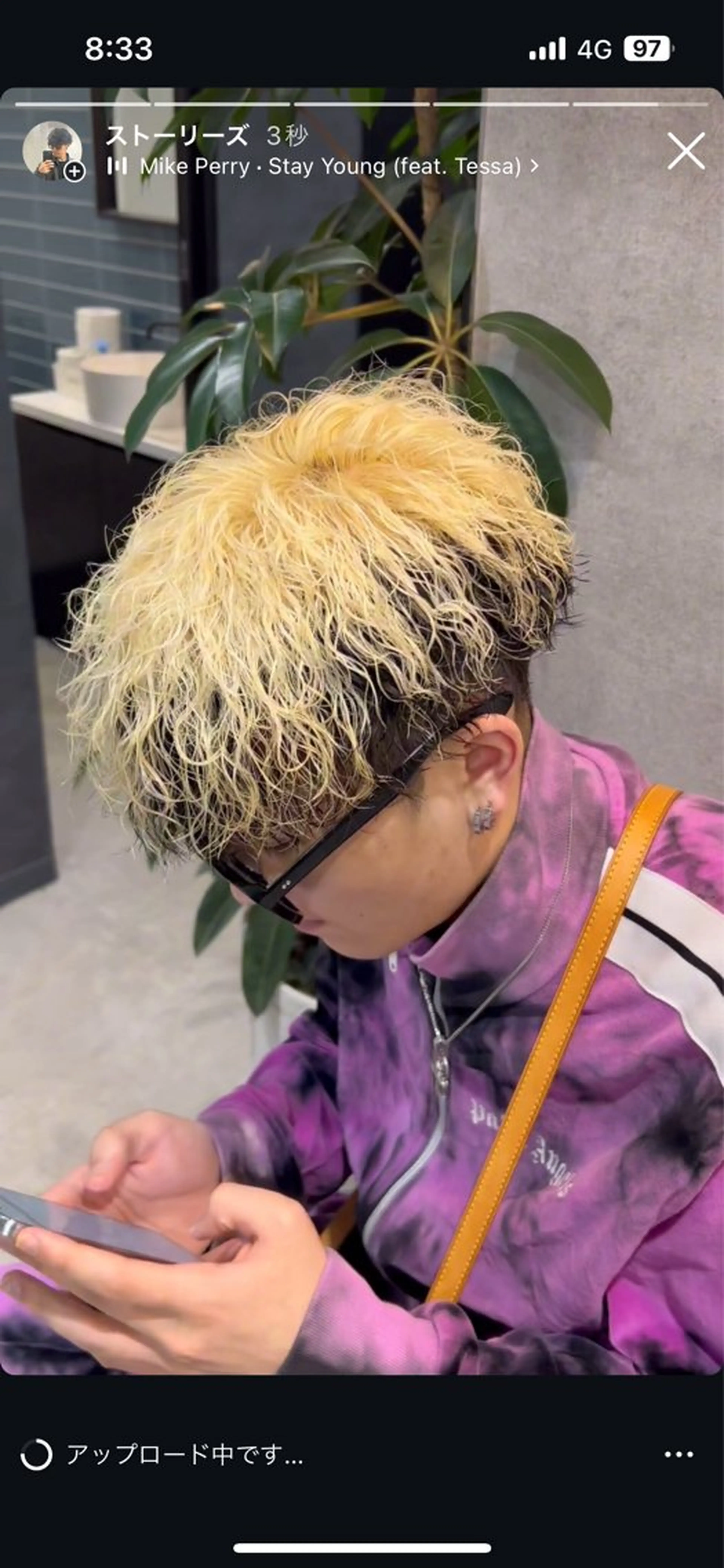 パーマ メンズ イケメン製造機 🔥上原沙羅🔥のヘアスタイル