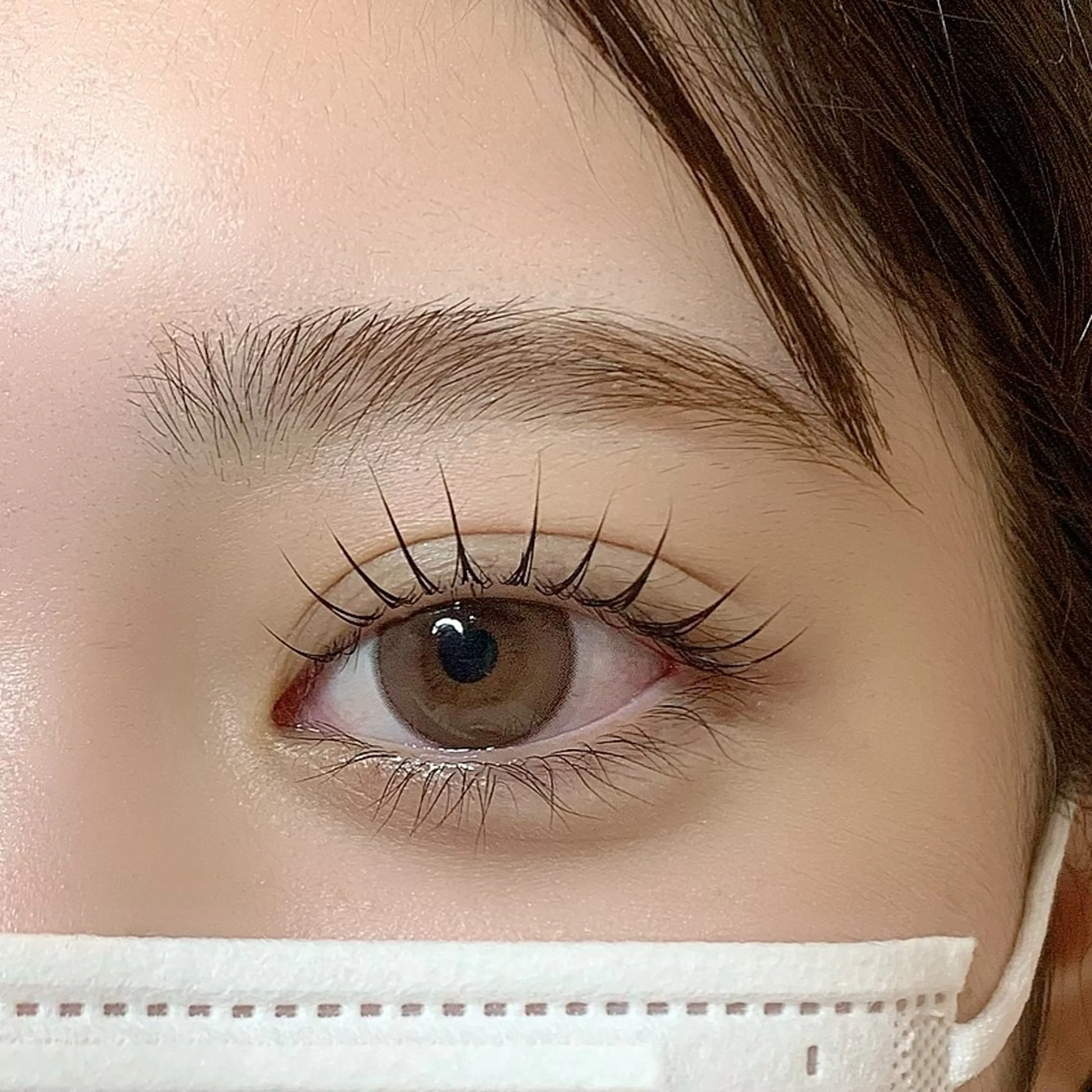 マツエク・マツパ 一重×まつ毛パーマ AYLASH石川 韓国風/カラエクのマツエク・マツパデザイン