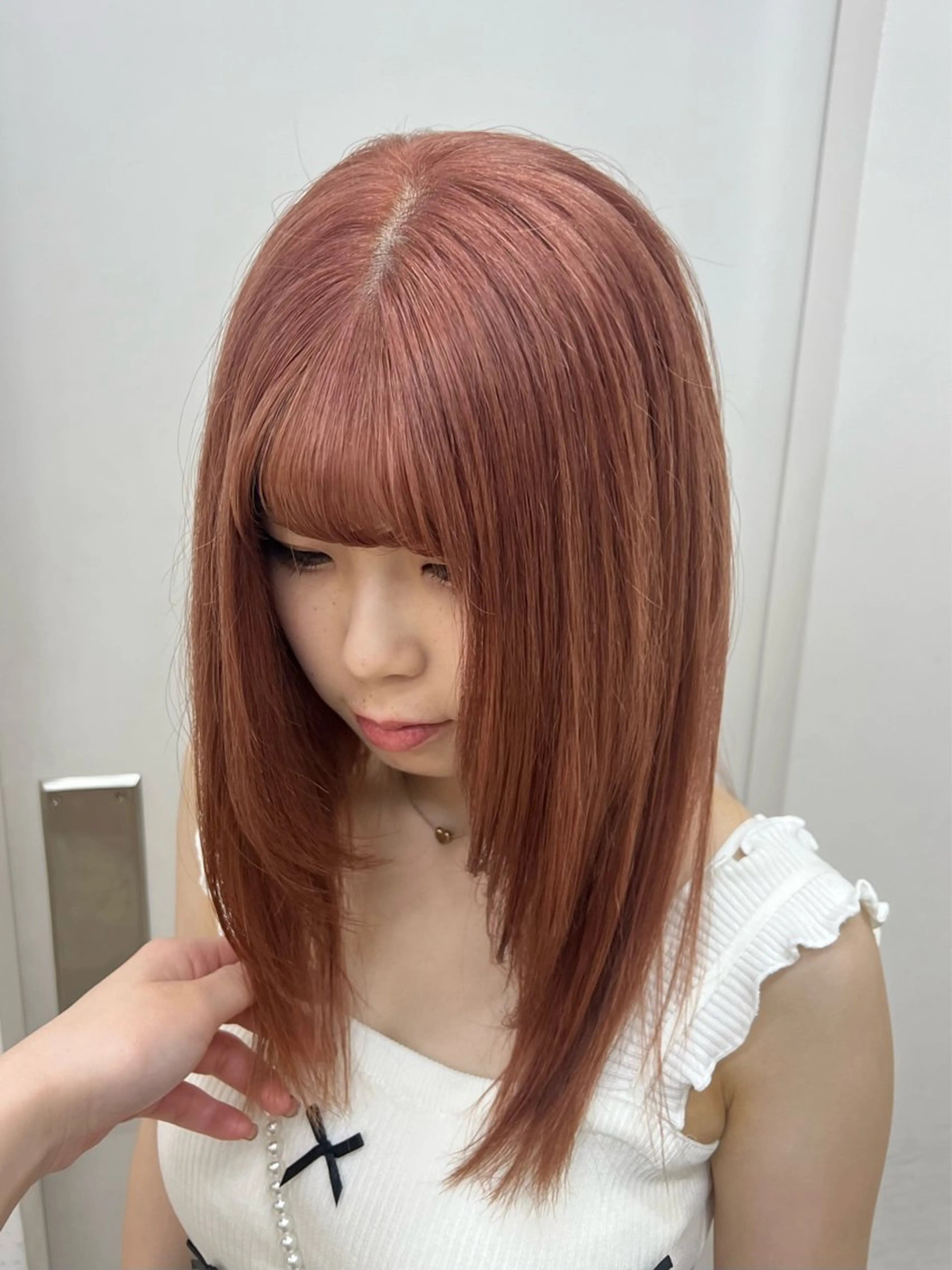 ロング ヘアカラー トリートメント mee.所属・透明感カラー /あづき⭐️のヘアスタイル