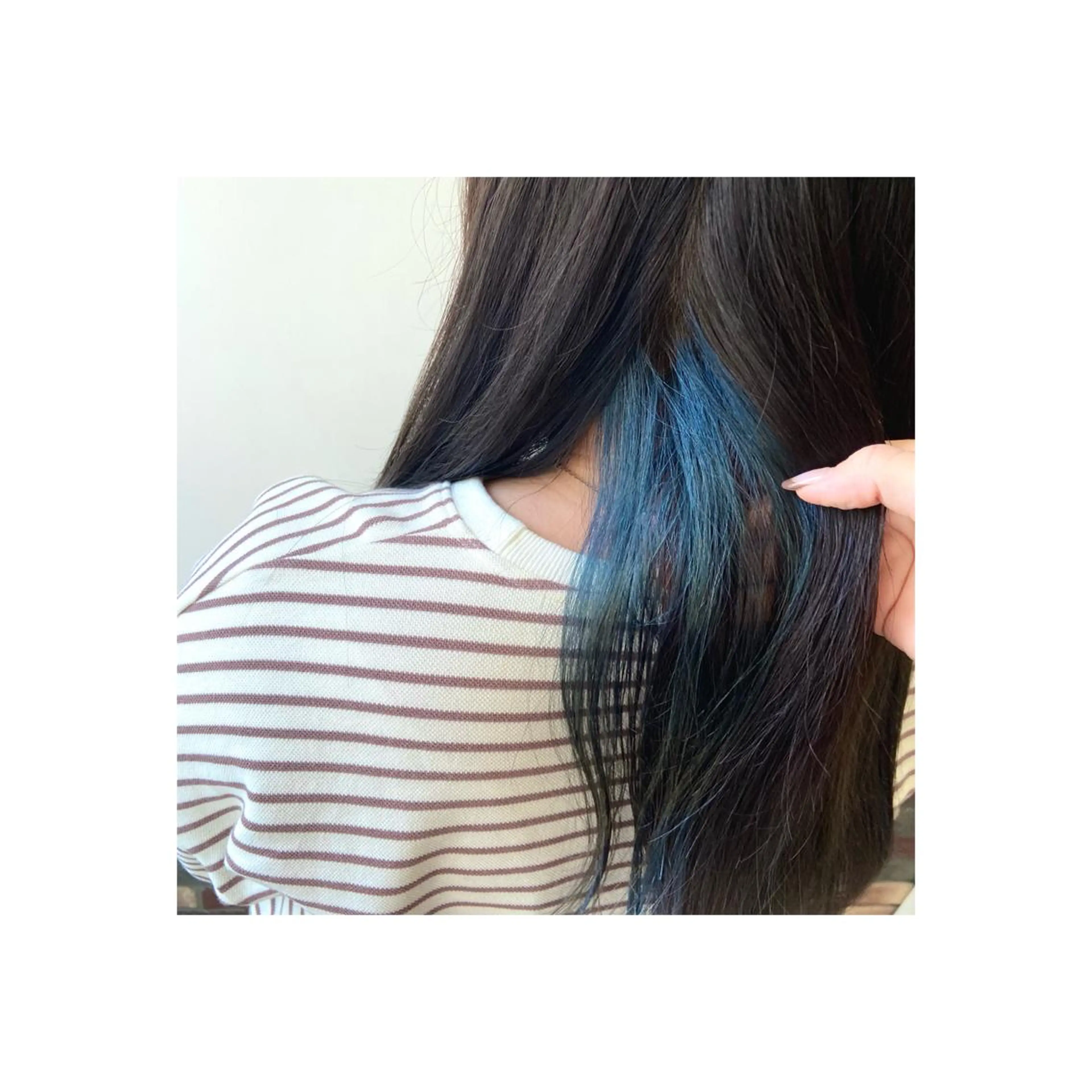 セミロング ヘアカラー 棚橋 光海のヘアスタイル