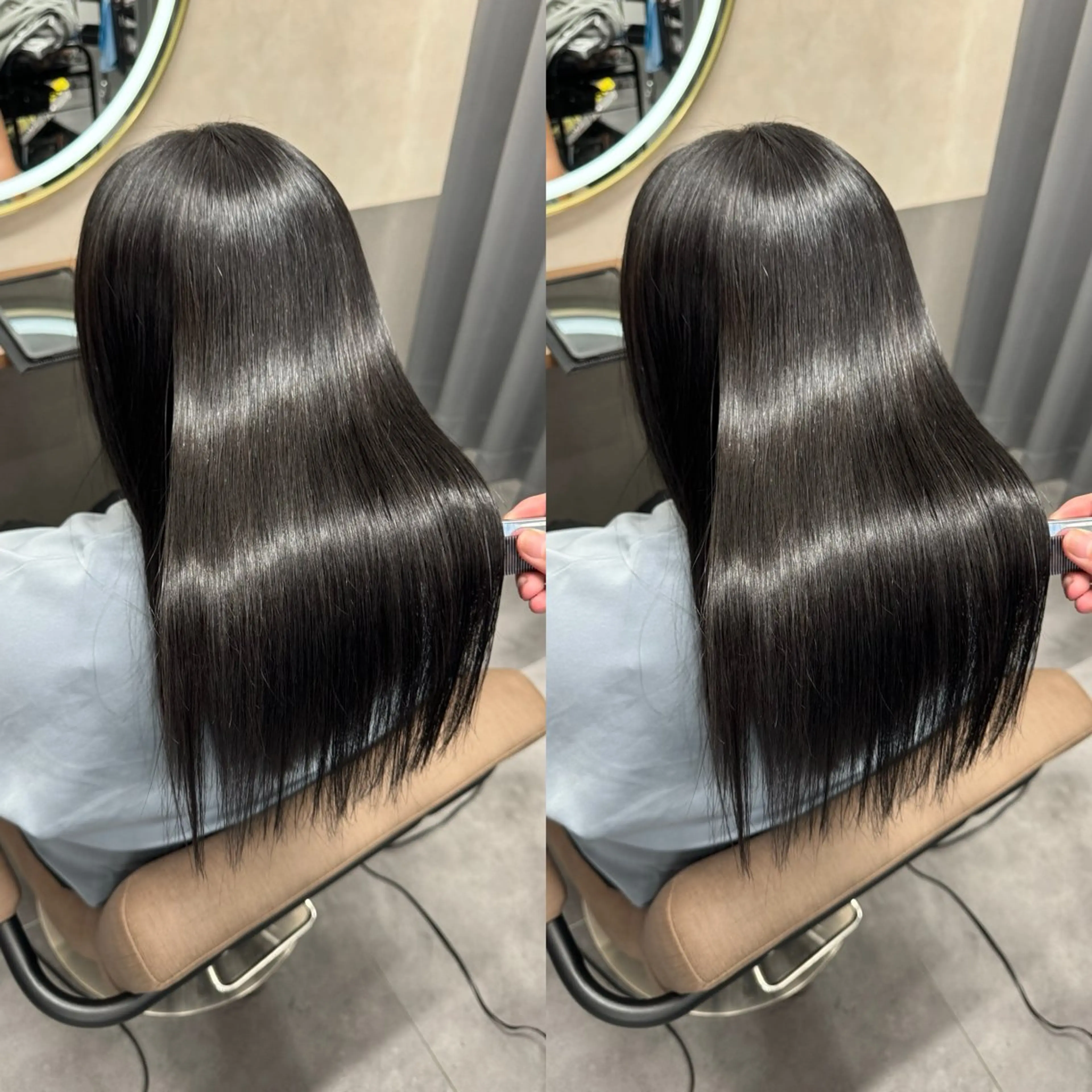 ロング 縮毛矯正 トリートメント TELAHAIR 副店長 YUTOのヘアスタイル