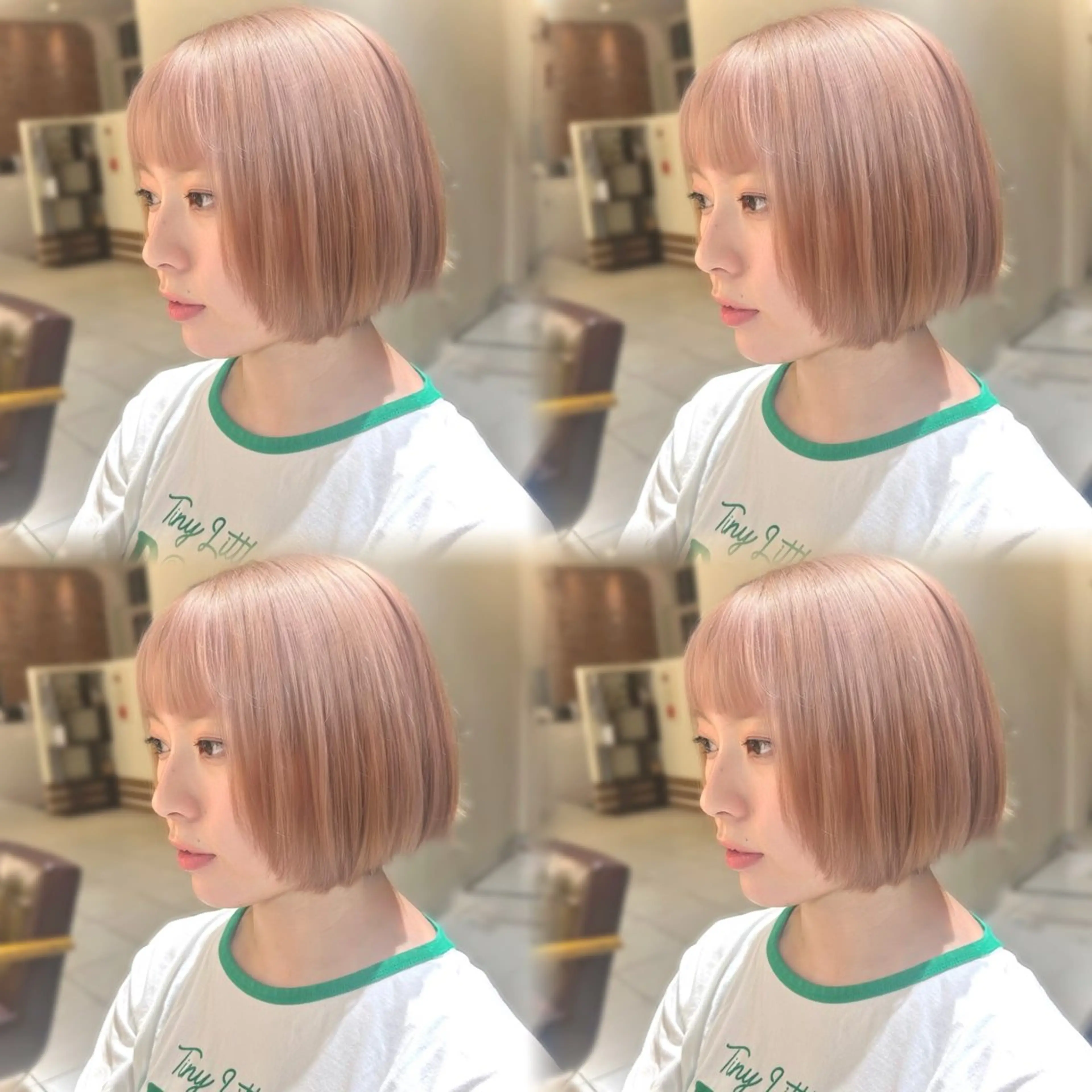 ショート ヘアカラー 🫧ニュアンスカラー 🫧横田 冴🫧のヘアスタイル