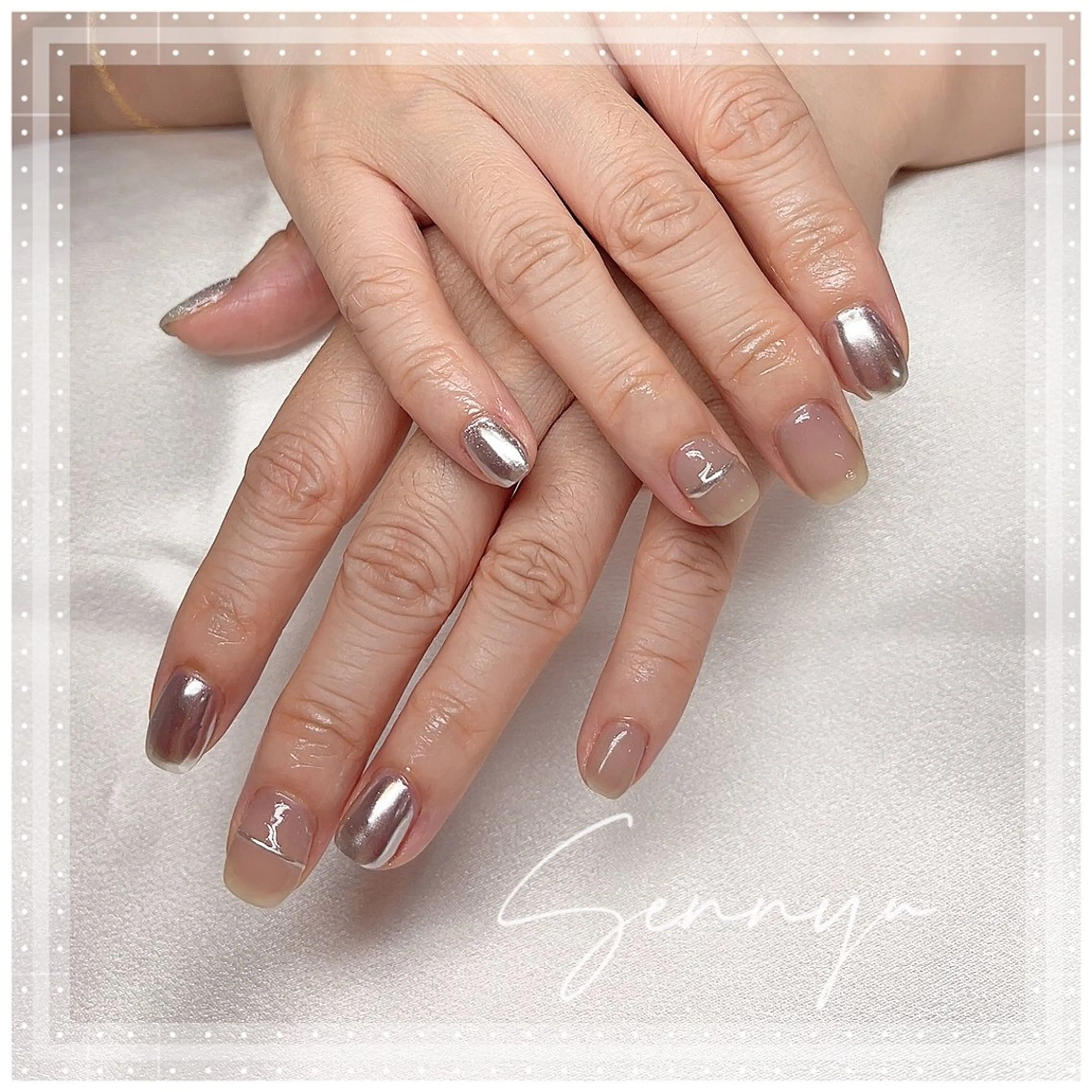 ネイル 持ち込み モンナ CCのネイルデザイン