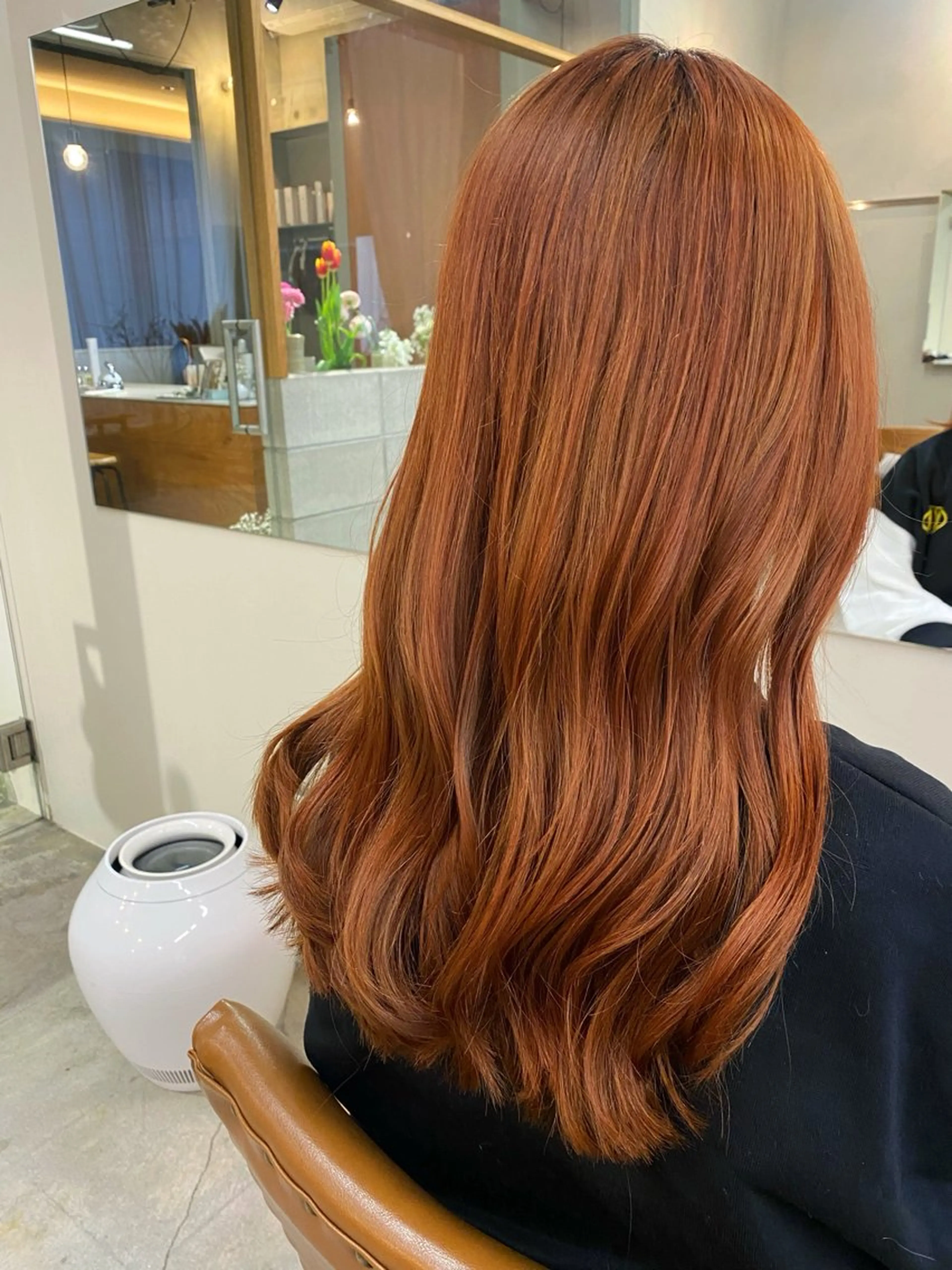 ロング カット ヘアカラー トリートメント 🌻花屋併設🌻濱 幸帆のヘアスタイル