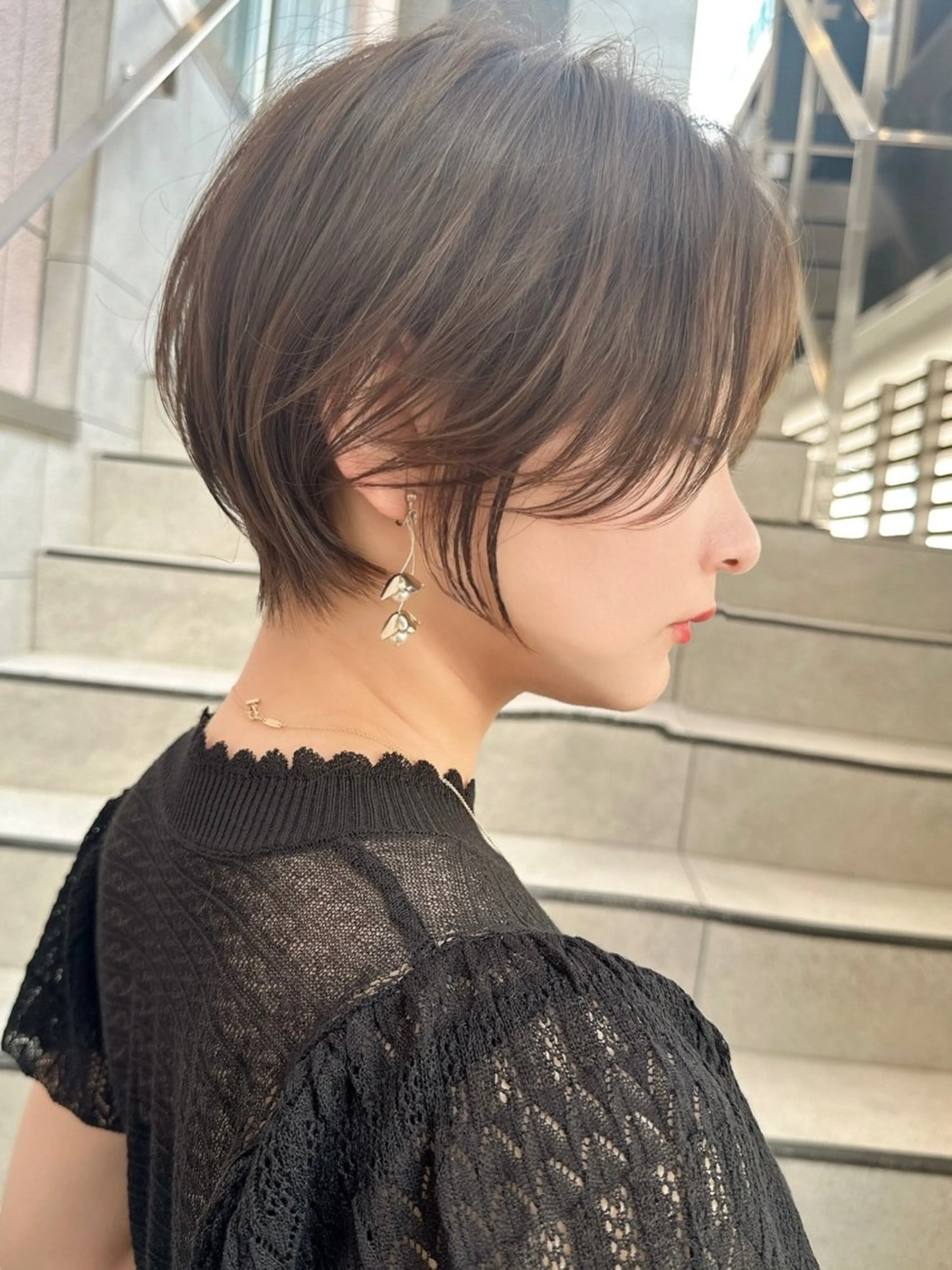 ショート カラー カット ヘアカラー トリートメント レイヤー❣️縮毛矯正 川村利幸のヘアスタイル