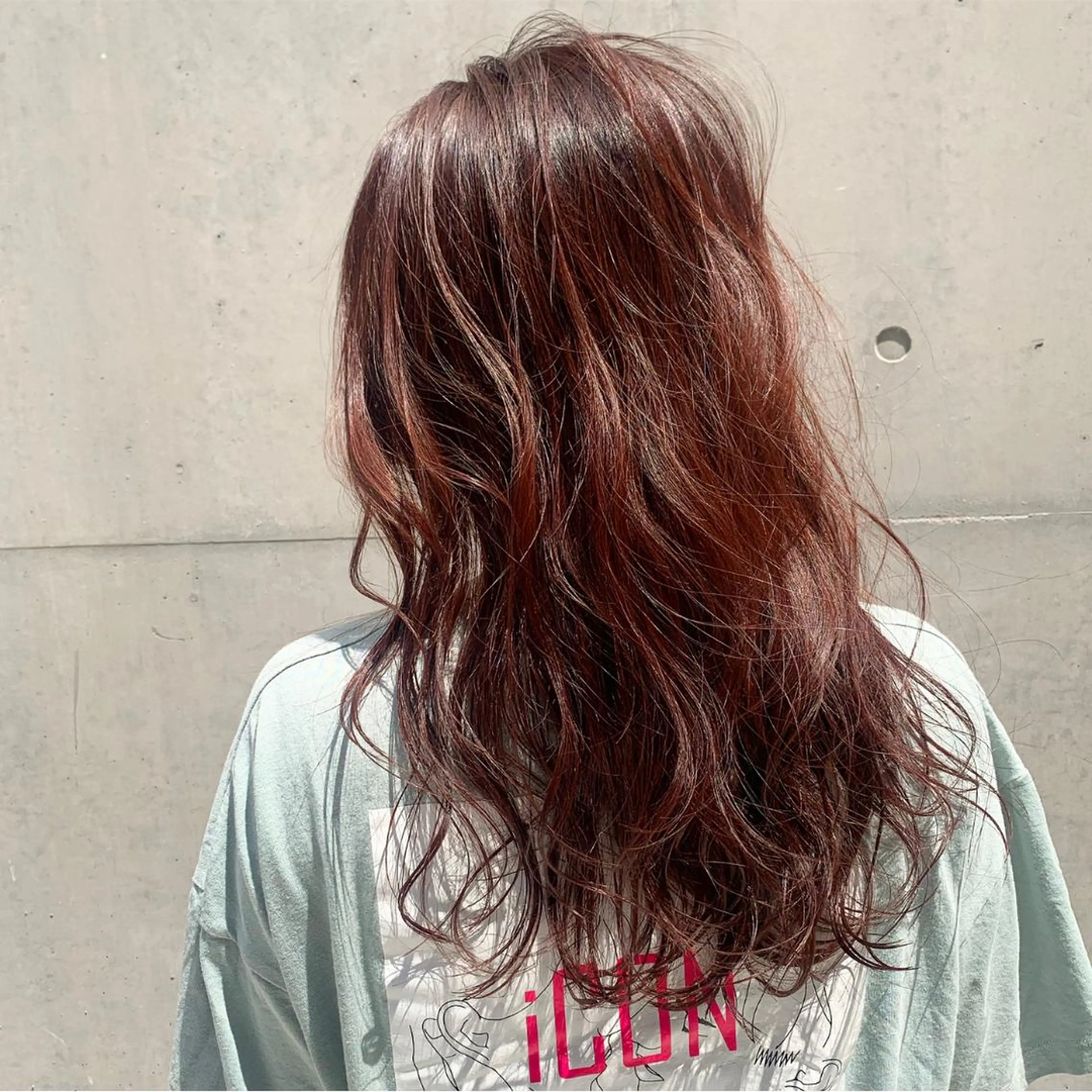 ロング カラー ヘアアレンジ ハイトーン/美髪矯正 🍃大江拓実のヘアスタイル