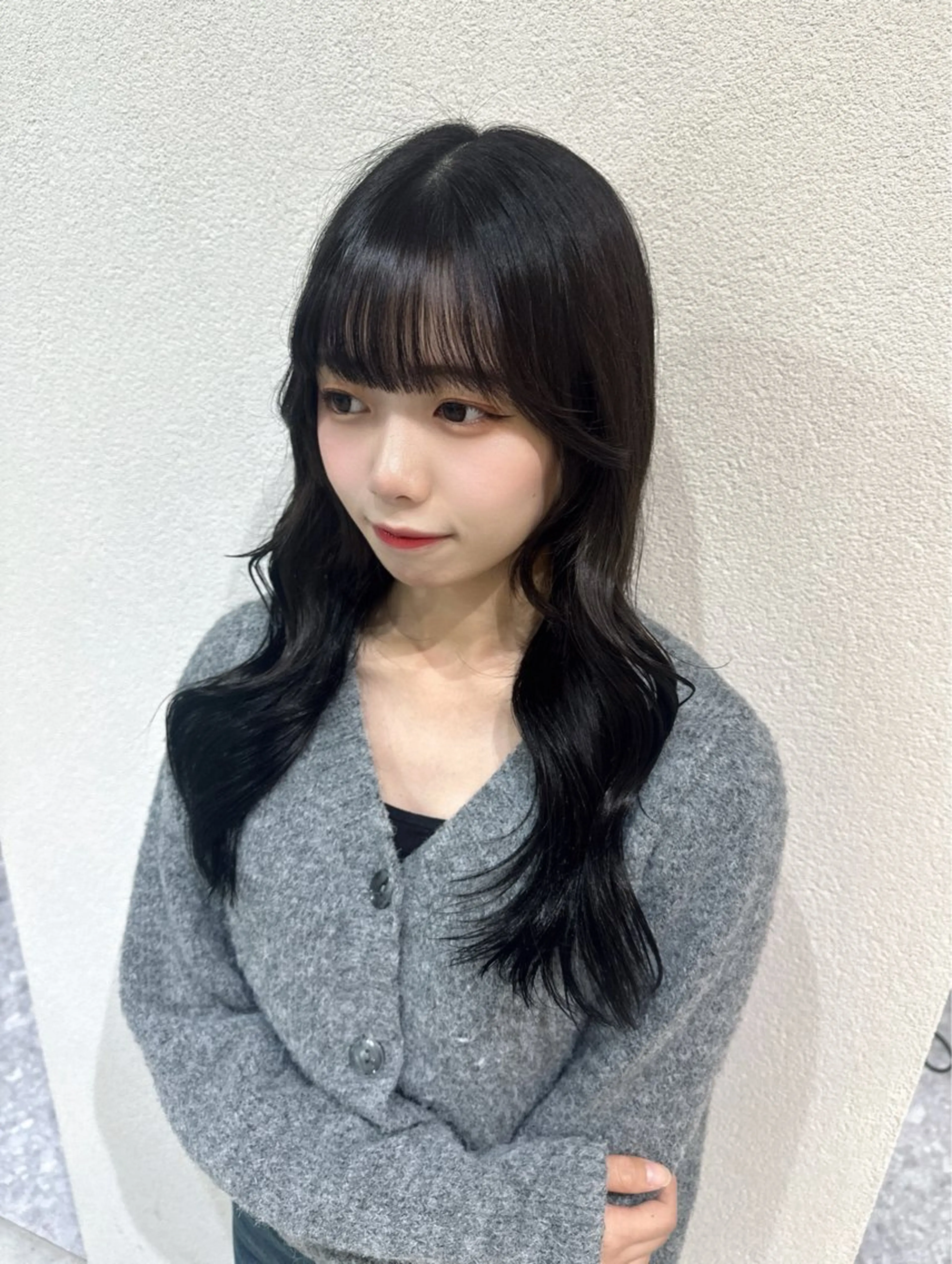 セミロング カラー カット ヘアカラー トリートメント 🪞個室サロン/韓国 艶髪/keito🪞のヘアスタイル