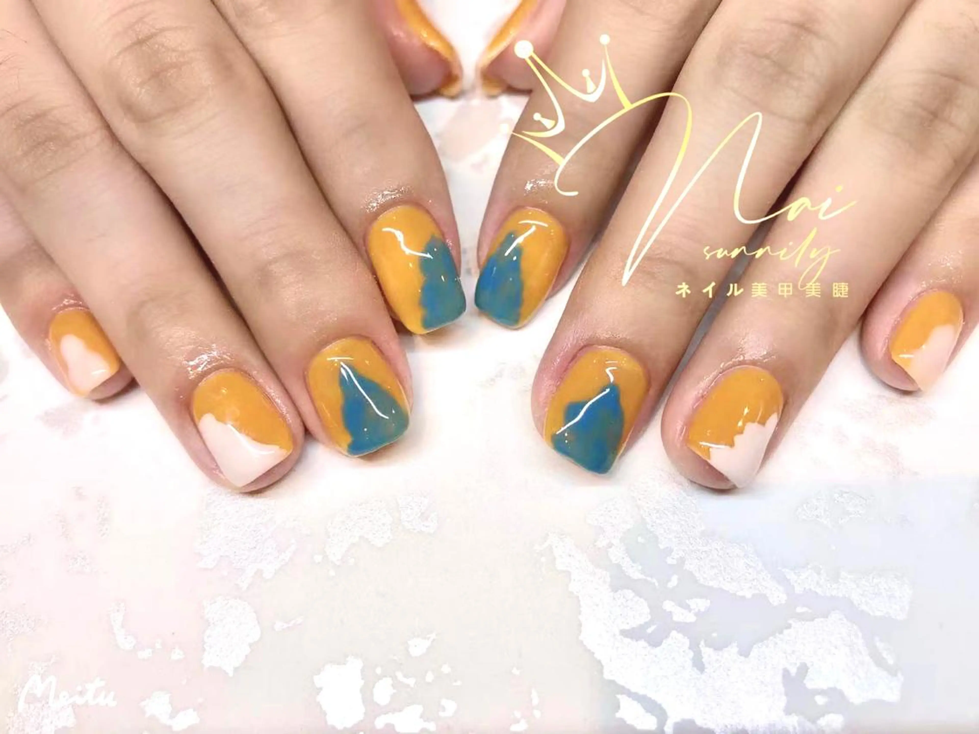 ネイル 長さだし専門店 M2　rikaのネイルデザイン