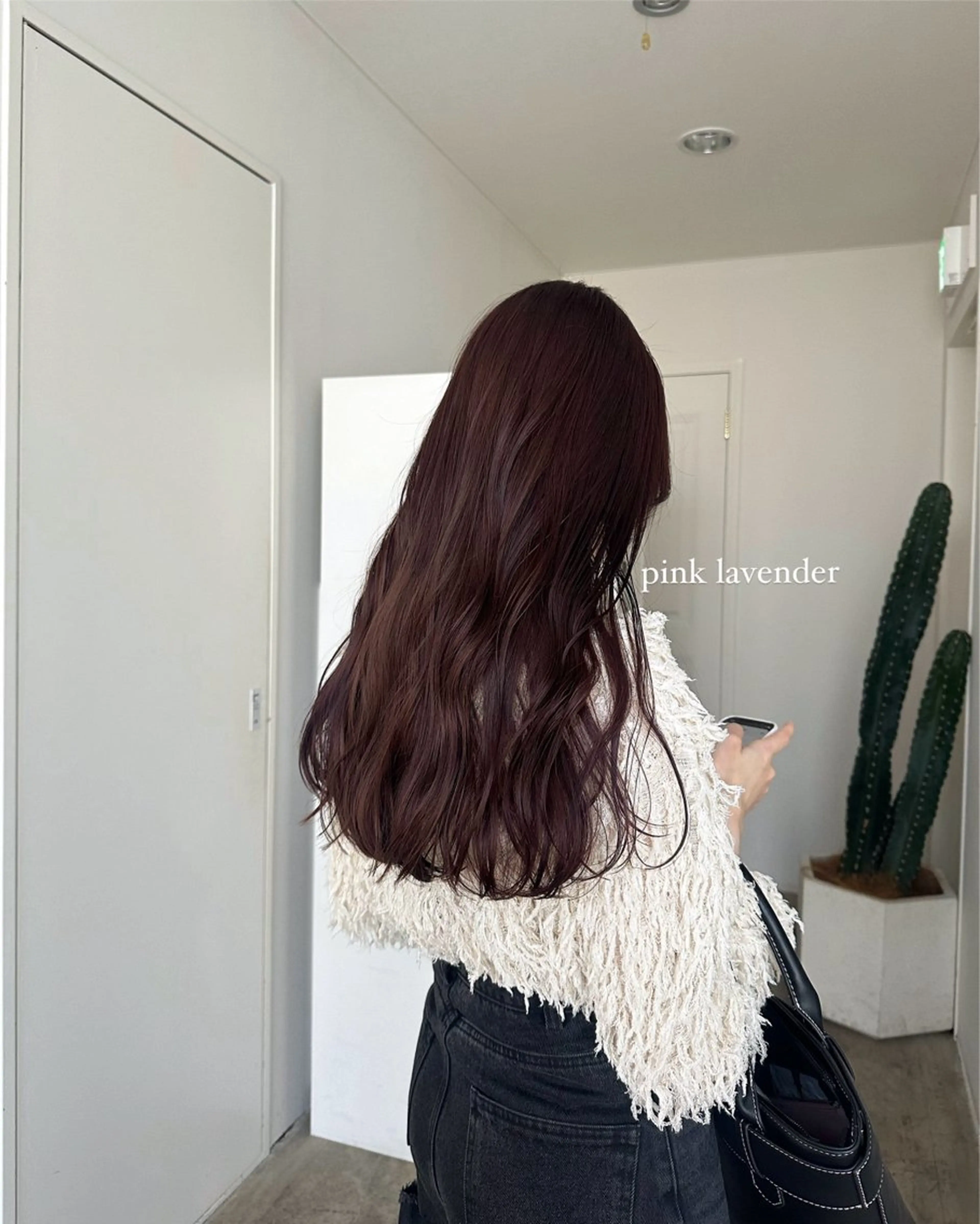 ロング カラー ヘアカラー トリートメント 髪質改善/似合わせ カラー/レイヤーのヘアスタイル