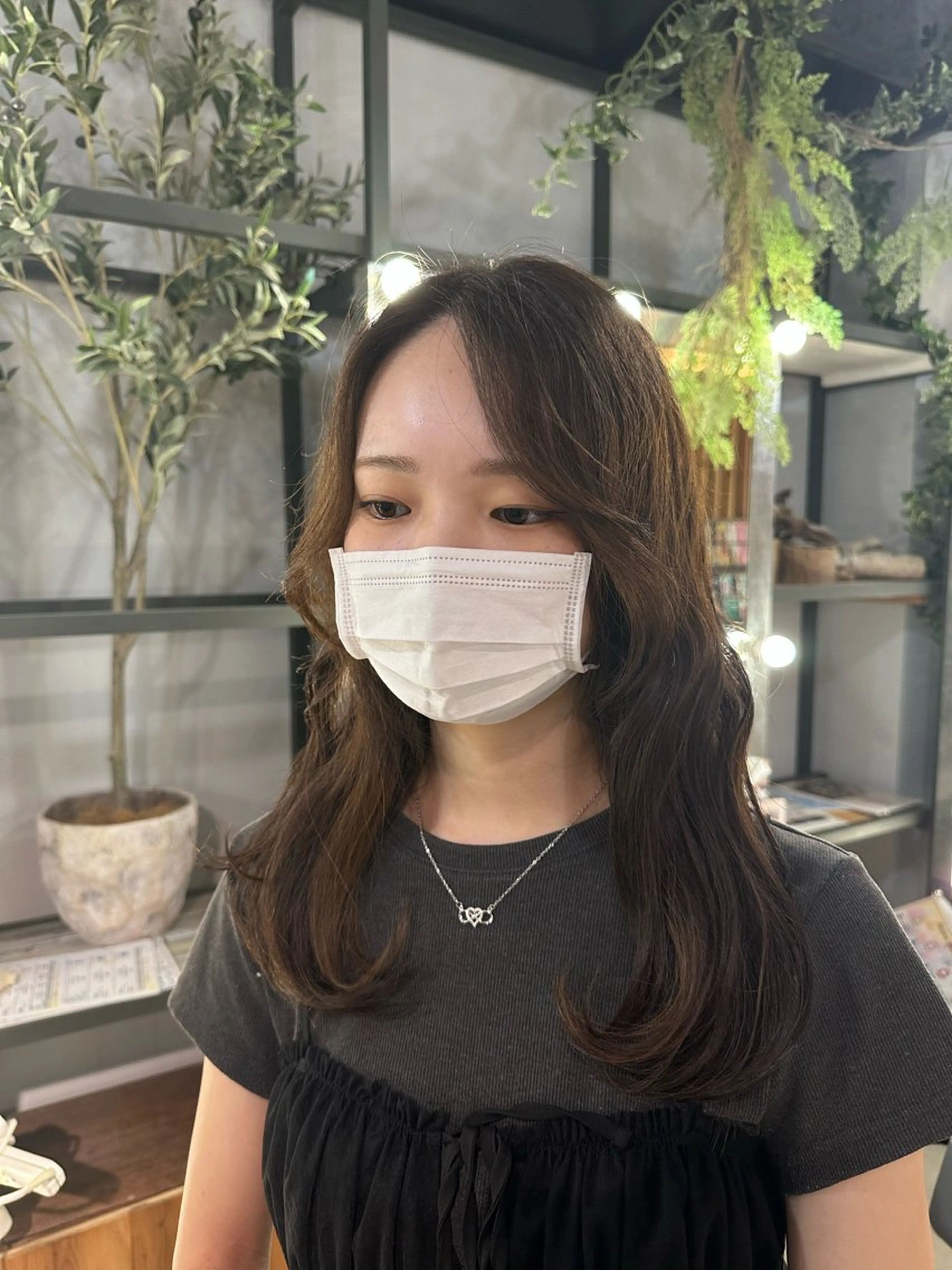 ロング カット ヘアカラー 溜 一太のヘアスタイル