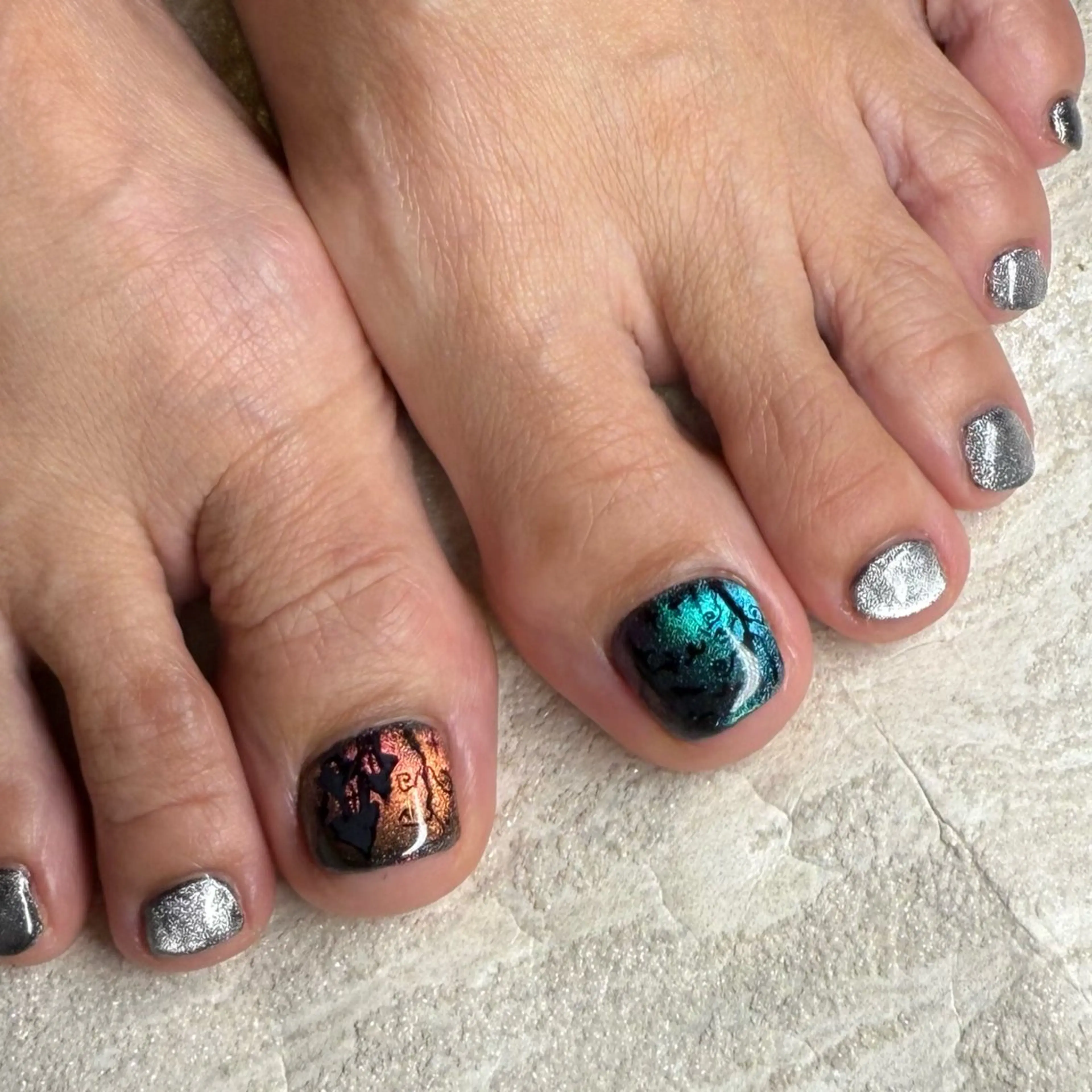 ネイル フットネイル ネイルスタジオ コスタ•デルマールのネイルデザイン