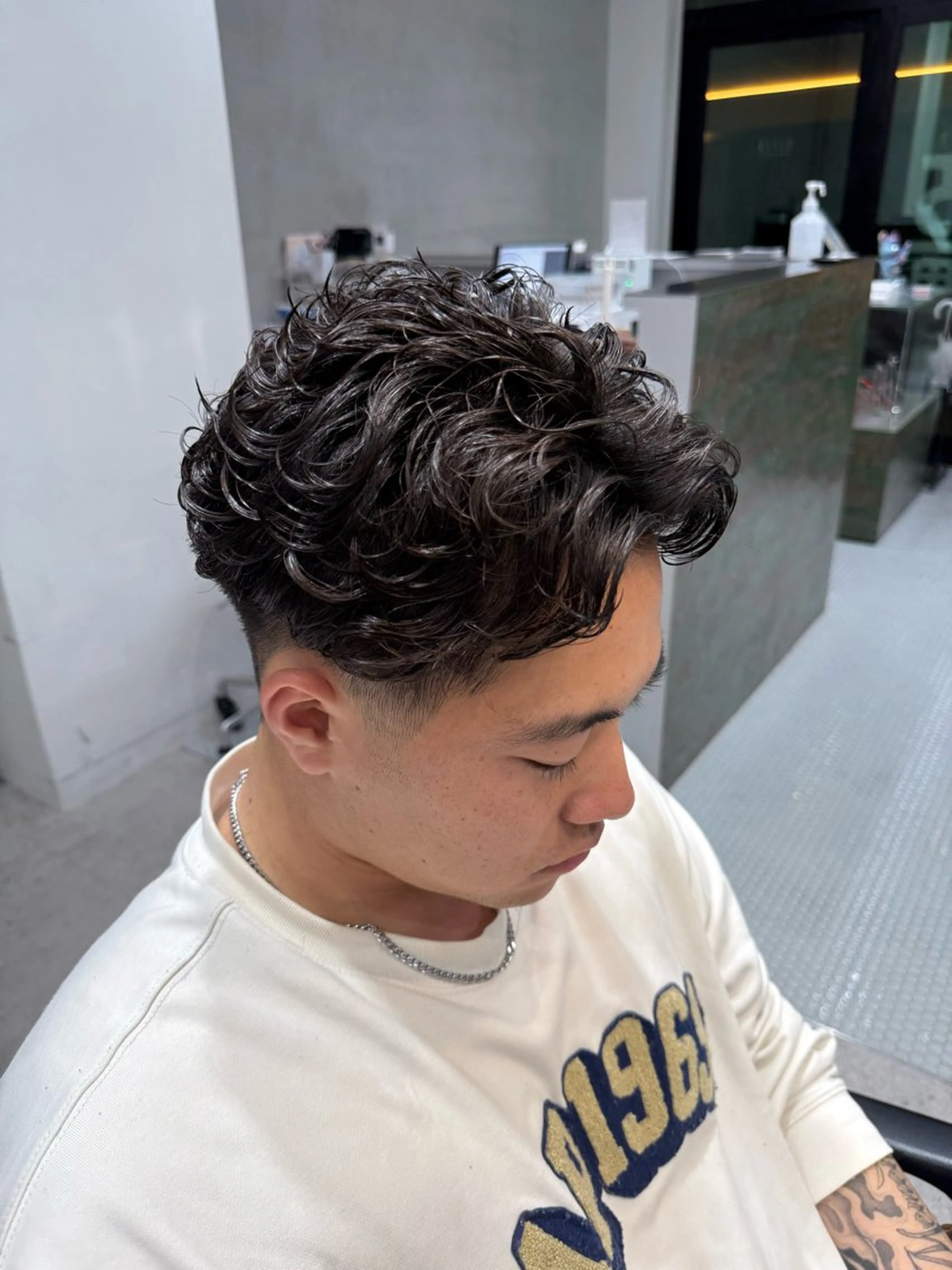 ショート パーマ メンズ メンズパーマ カット パーマ Men's salon fifth 渋谷【メンズサロン フィフス】所属・fifth/堀 佳樹のヘアスタイル