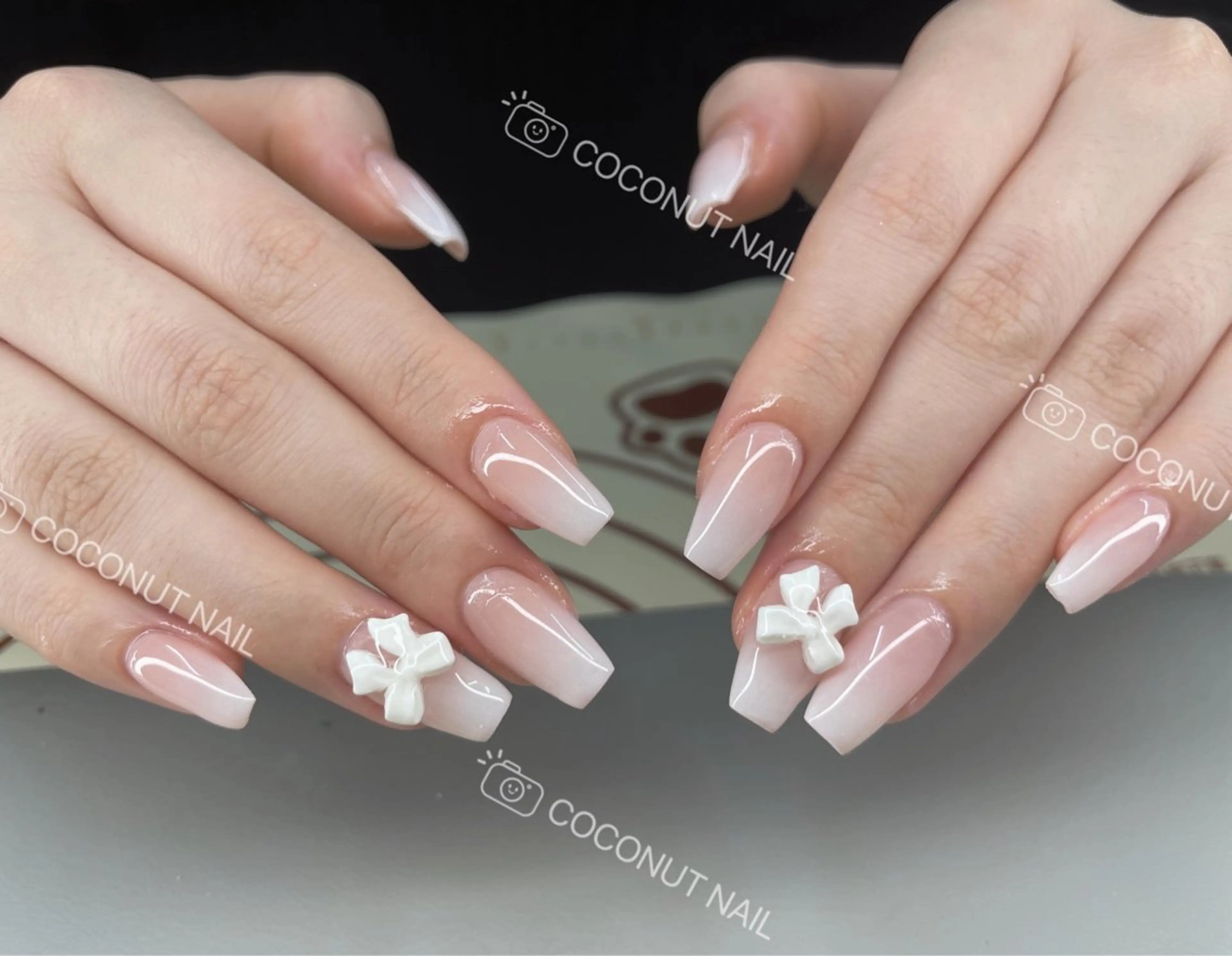 ネイル ハンドネイル 神田 ココナッツのネイルデザイン