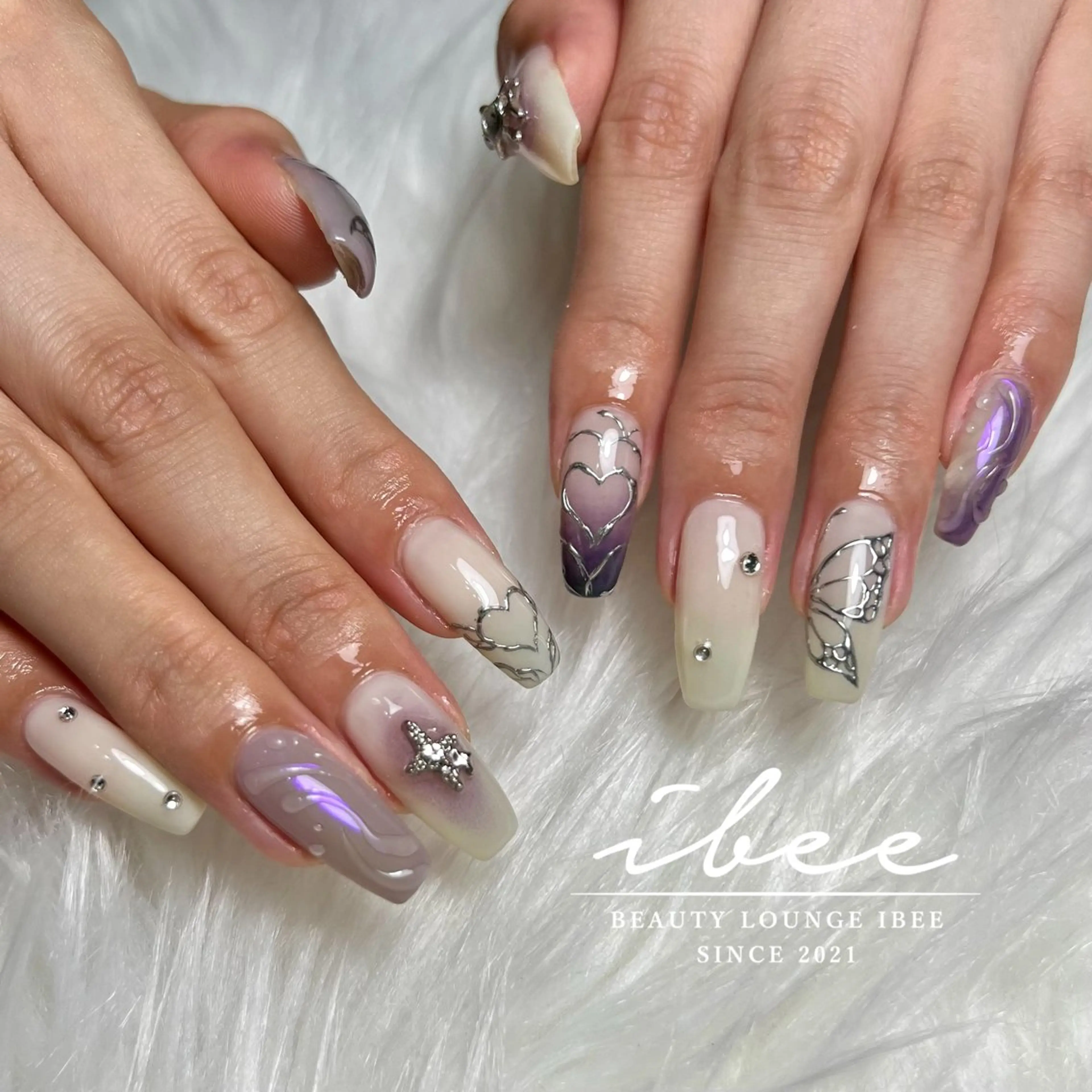 ネイル ハンドネイル ibee nail 🤍yumiのネイルデザイン