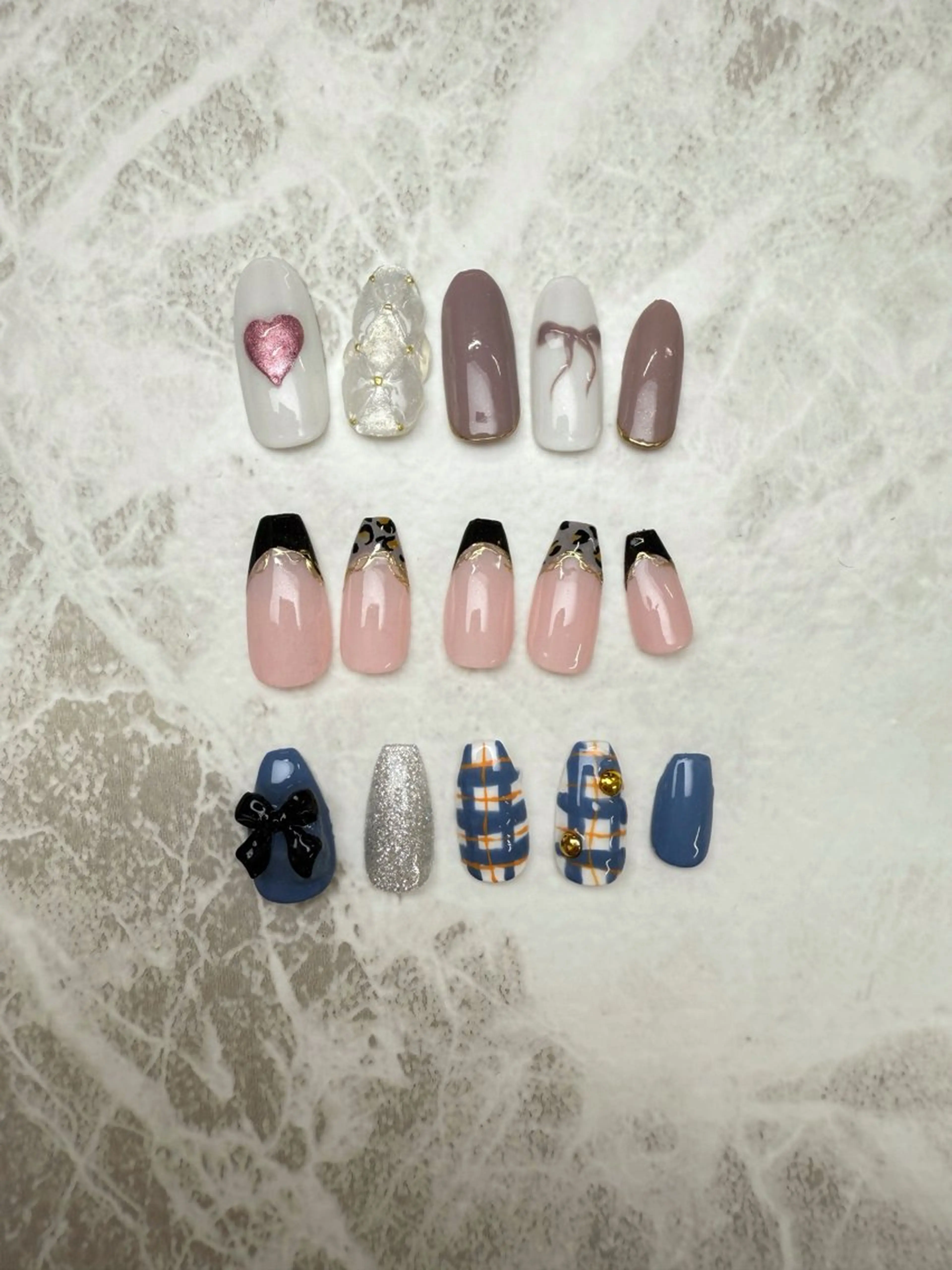 ネイル ガーリー LUCAS NAIL(ルーカス)所属・ルーカス千葉 みれいのネイルデザイン