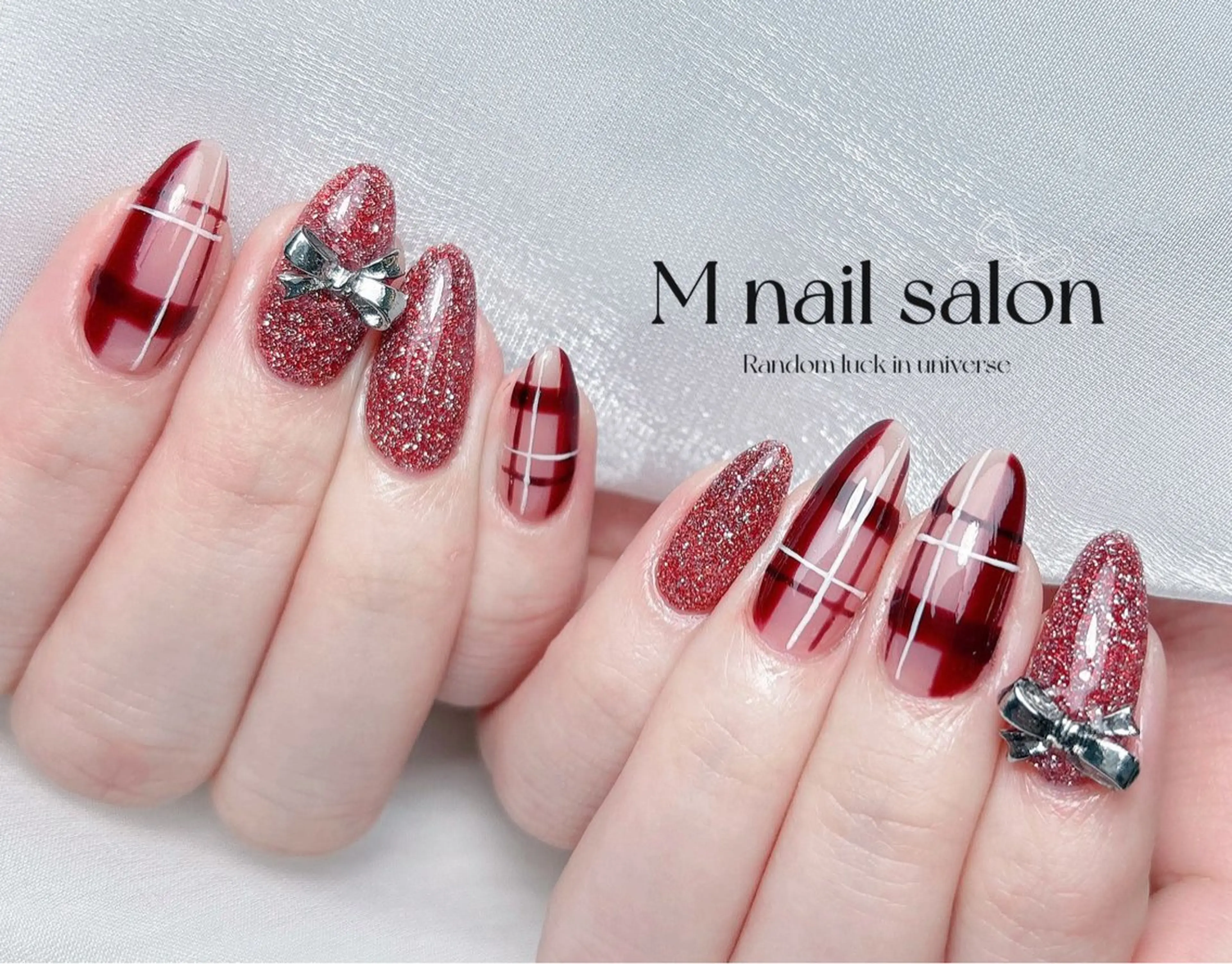 ネイル ハンドネイル M🌷nail 長さだし専門店のネイルデザイン