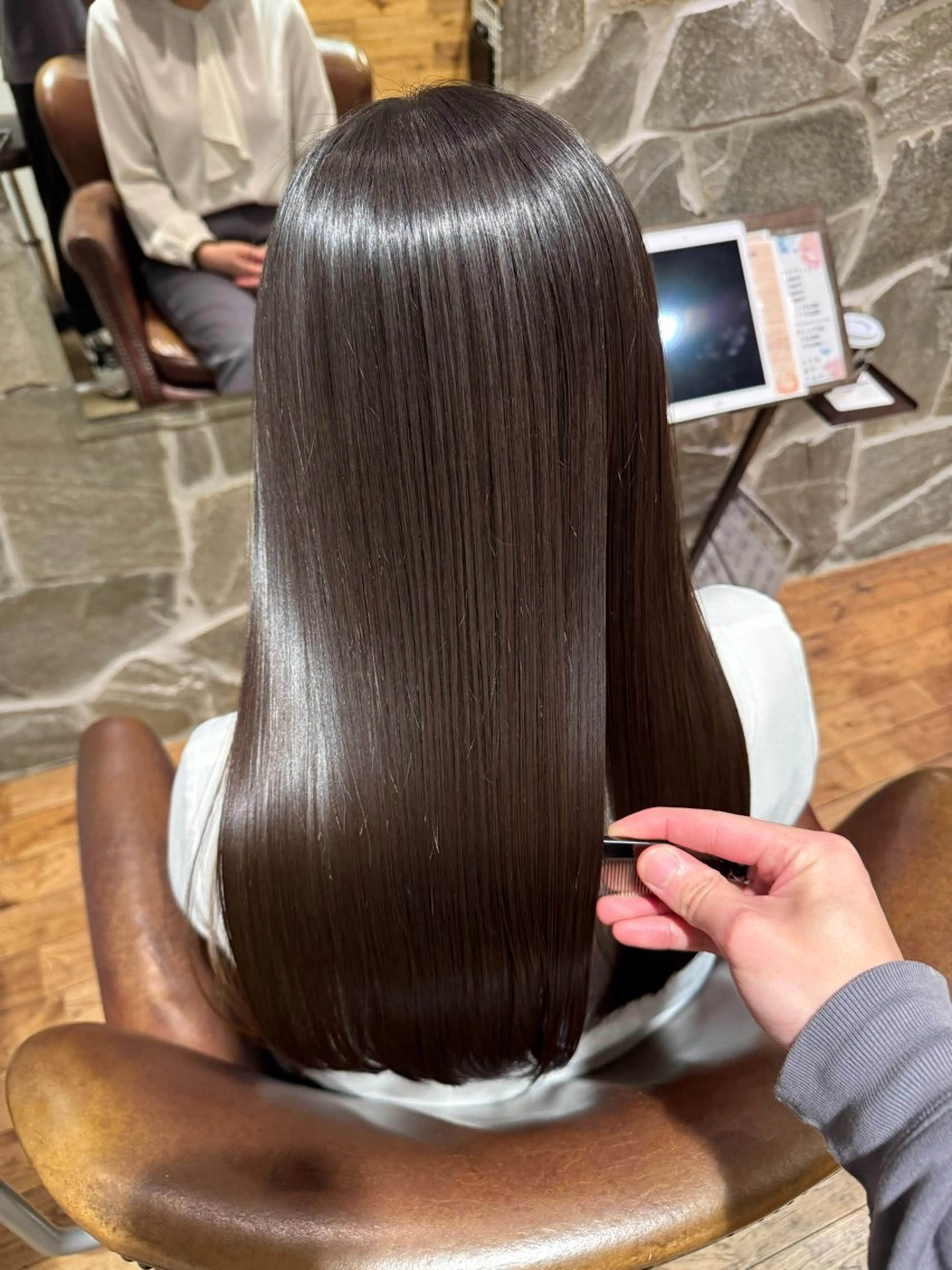 ⭐️話題沸騰中‼︎⭐️ミニモ限定価格🐩🐩髪質改善（酸性ストレート）【ご新規様限定】の写真