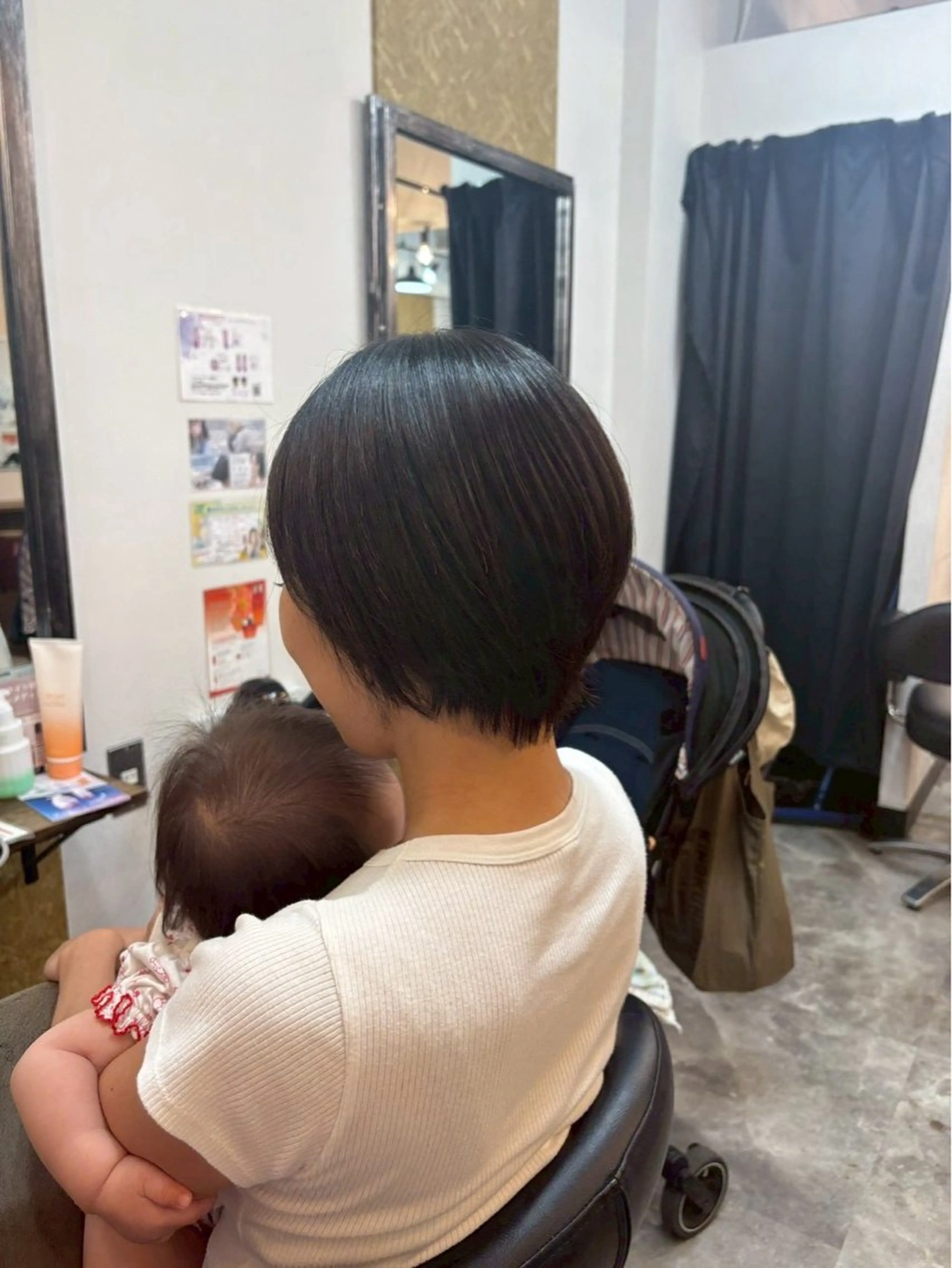 ショート レイヤーカット /和田瑞生のヘアスタイル