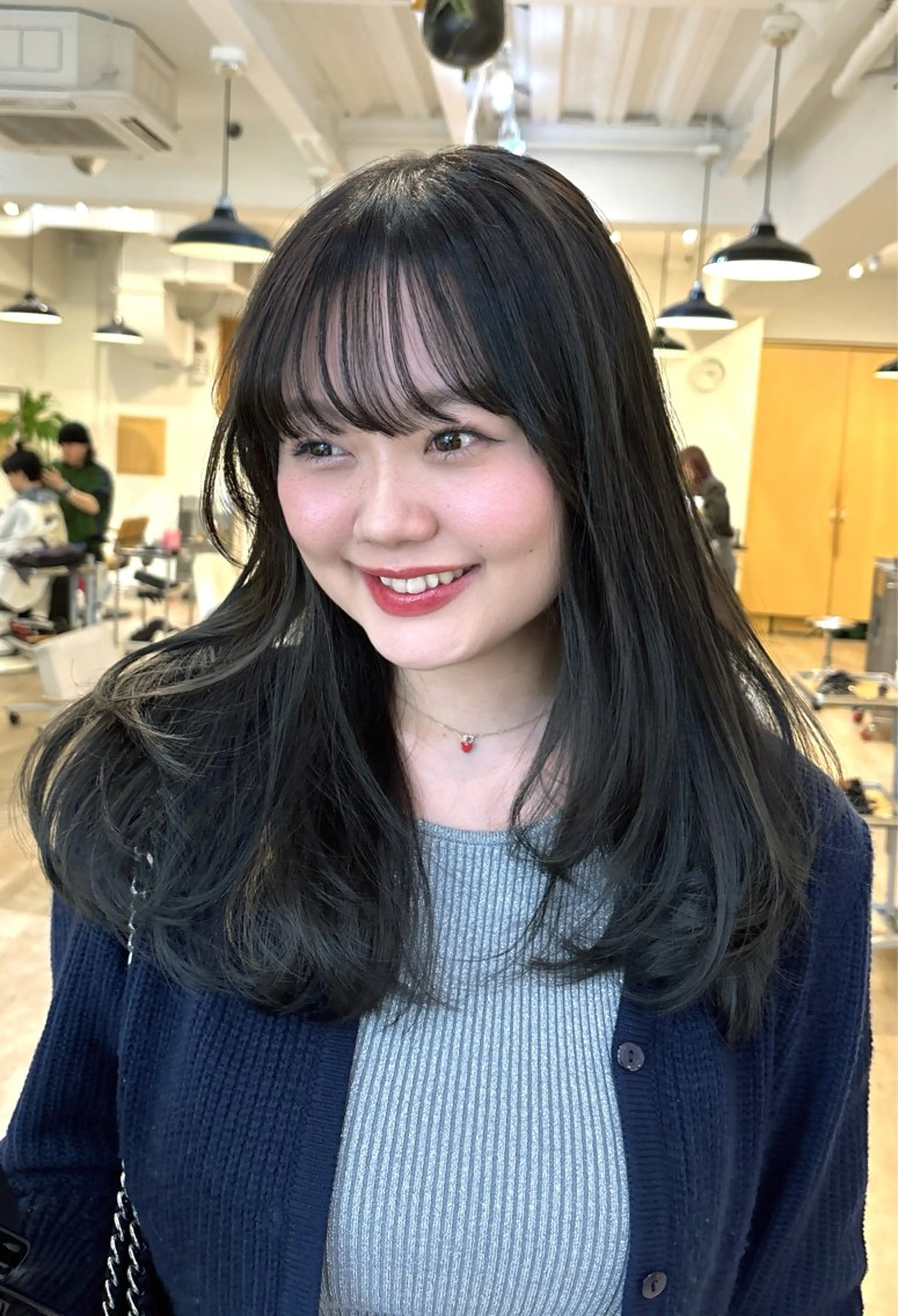 ロング カット ヘアカラー トリートメント 髪質改善/似合わせ レイヤー/AYUMUのヘアスタイル