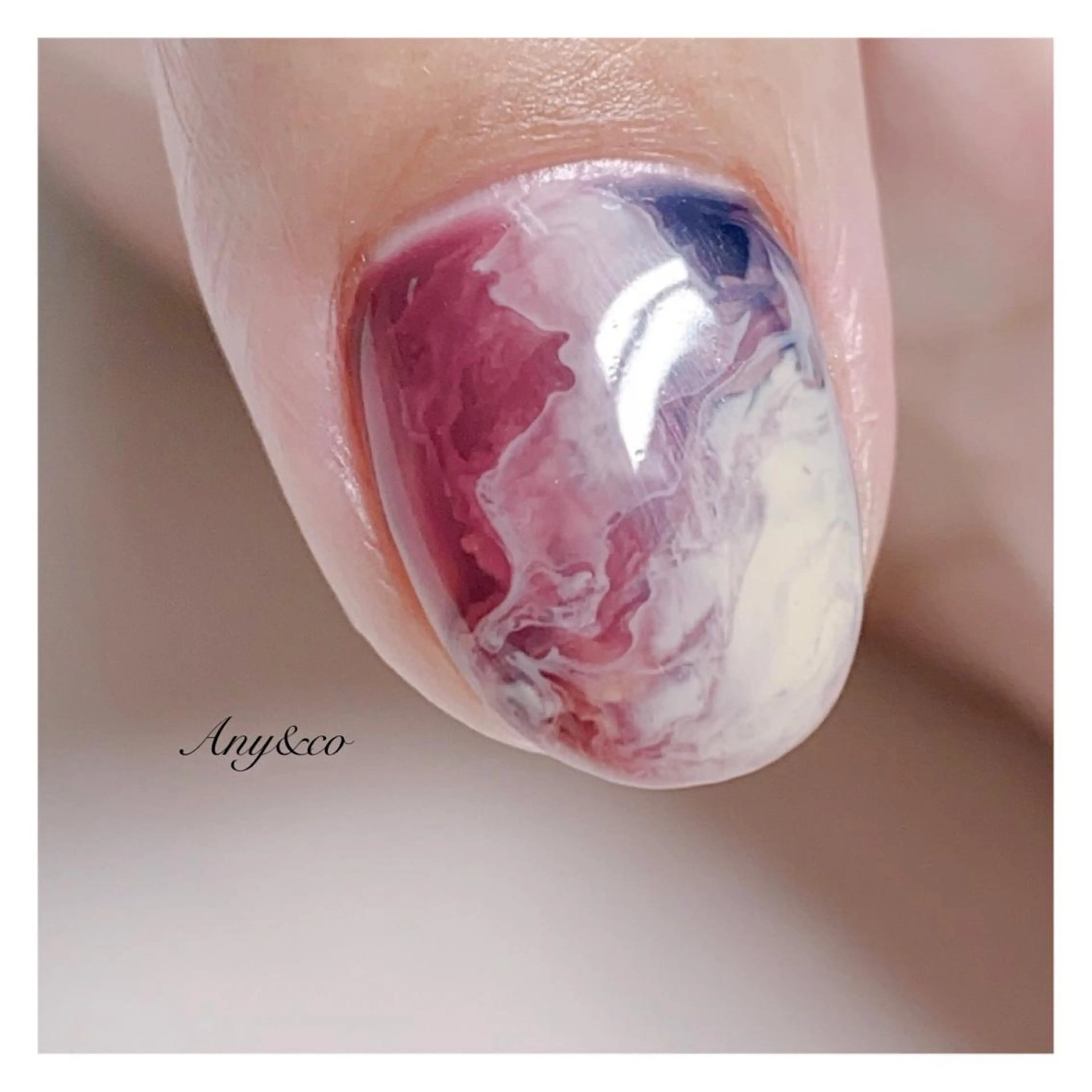 ネイル アートネイル ニュアンスネイル Any&co 【エニコ】のマツエク・マツパデザイン