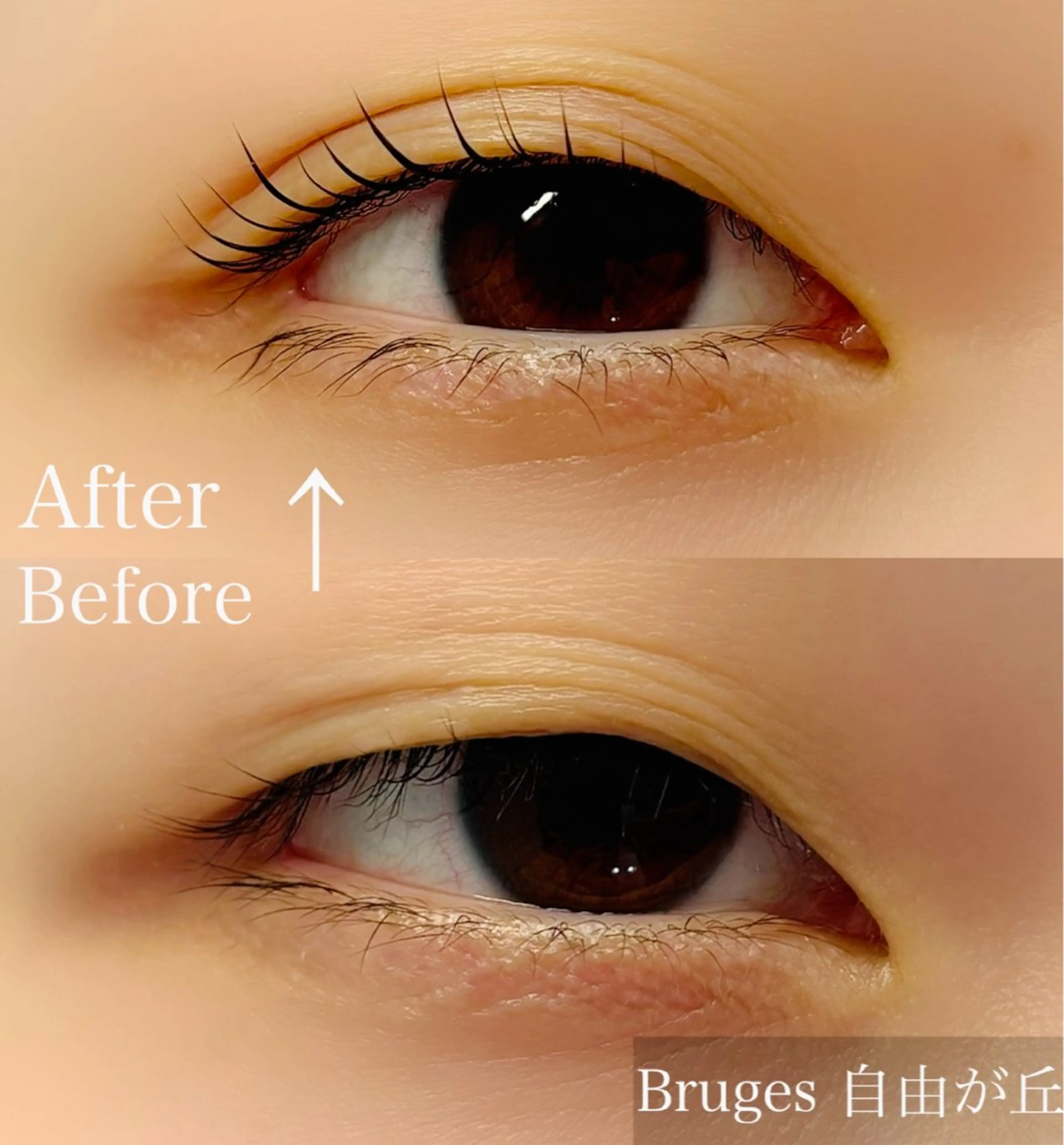 マツエク・マツパ パリジェンヌラッシュリフト Bruges 自由が丘のマツエク・マツパデザイン