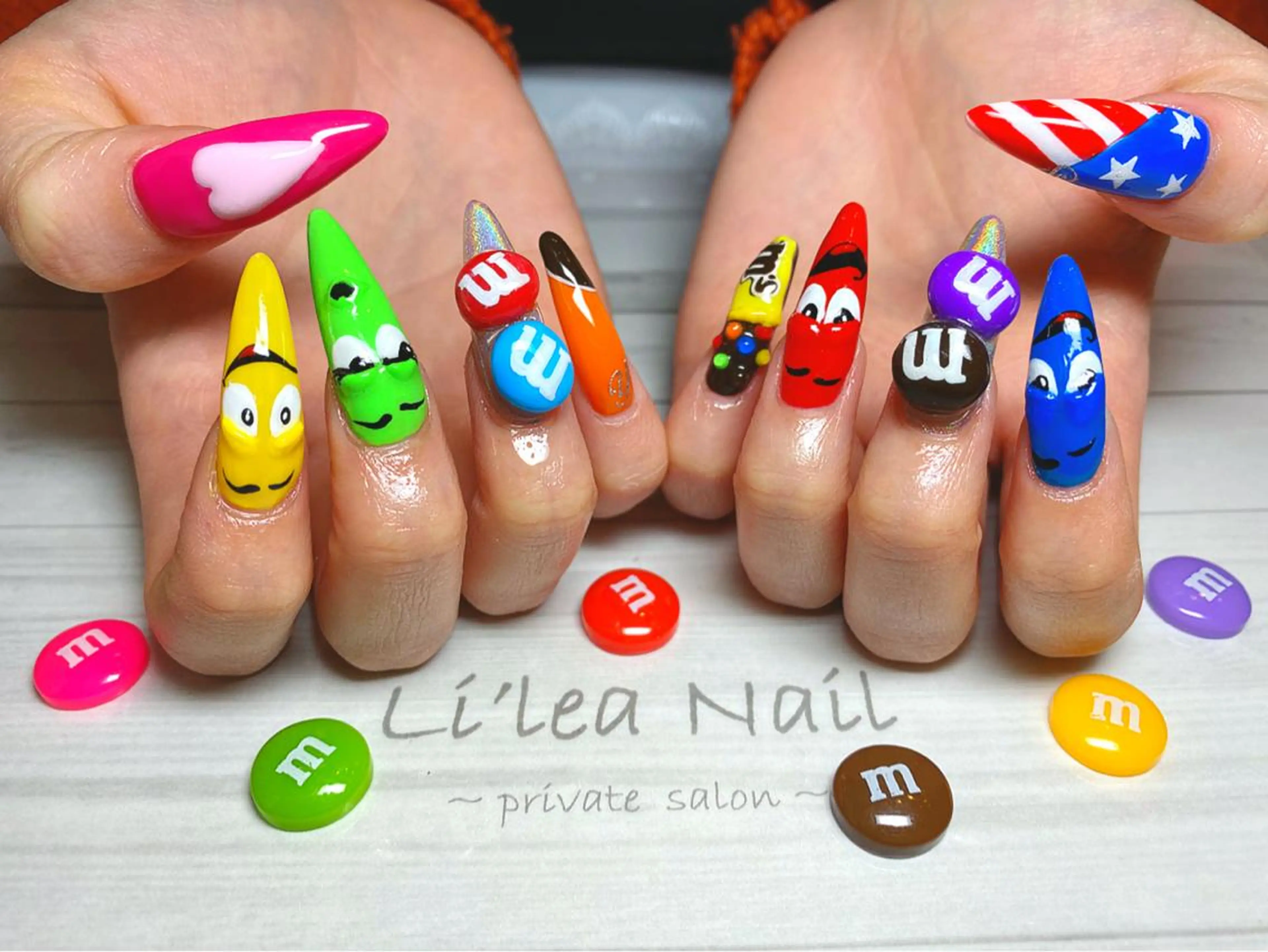 ネイル アートネイル Li'leaNail AINAのネイルデザイン