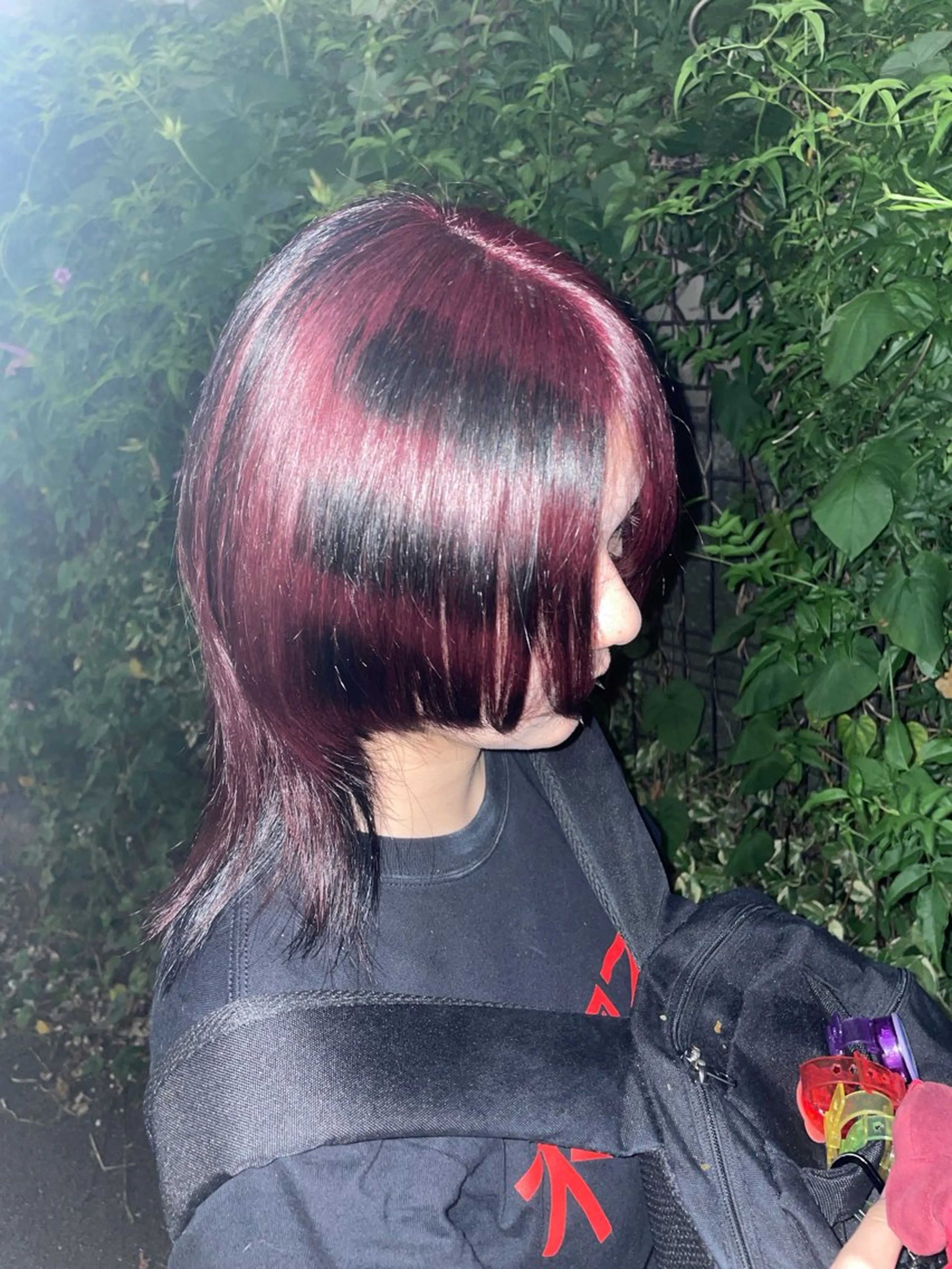 ミディアム カラー デザインカラー off所属・高橋 璃乃のヘアスタイル