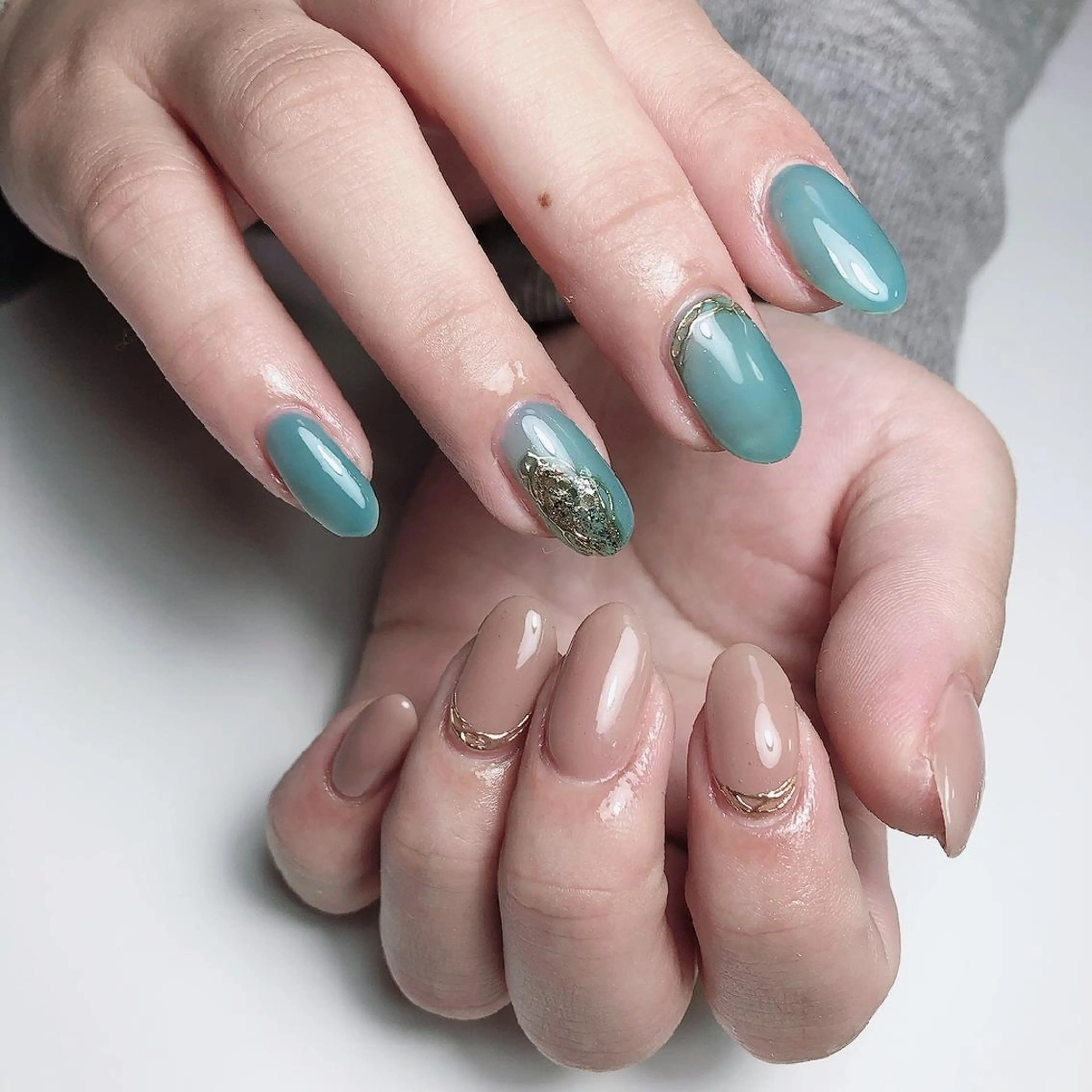 ミディアム ネイル ☺︎山部 志麻☺︎のネイルデザイン