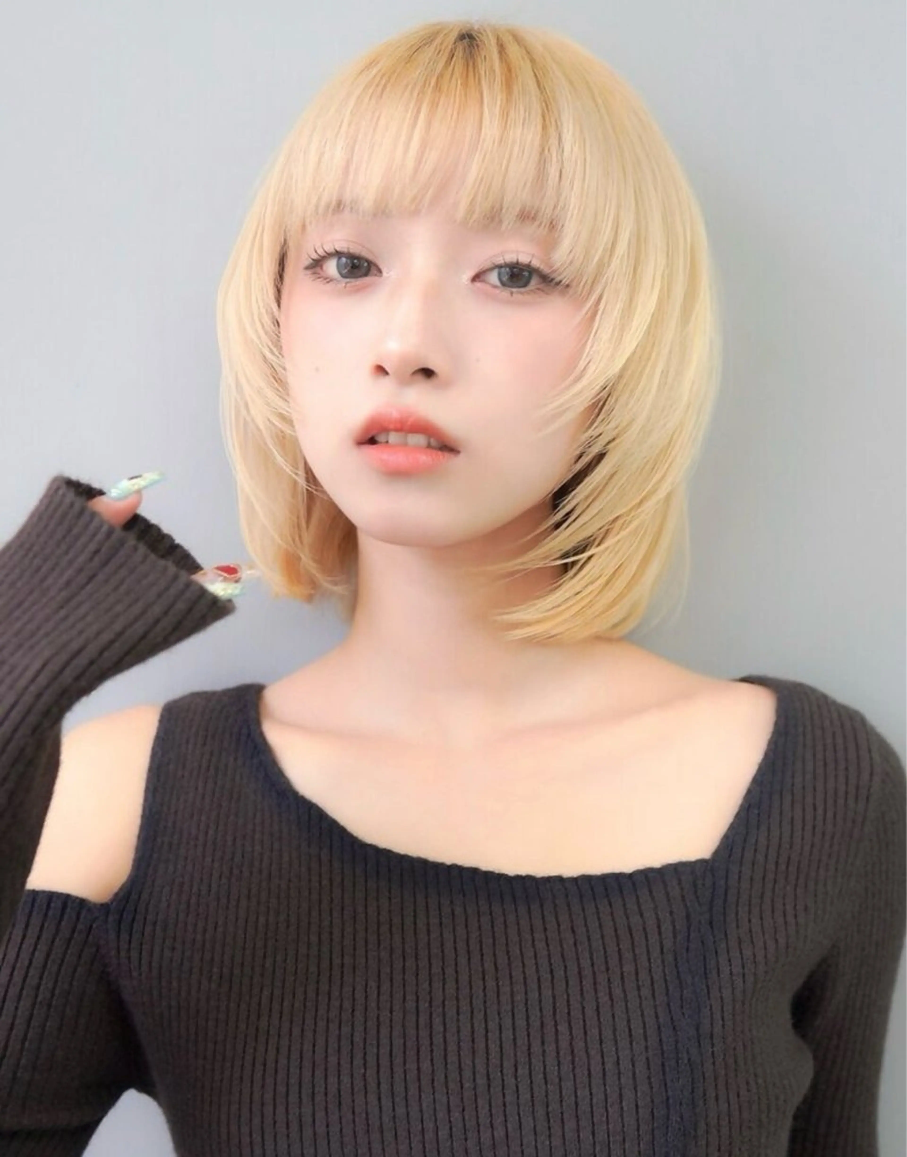 【⛄️2月限定✨】小顔ボブカット🦋➕シャンプー➕ベーストリートメントの写真