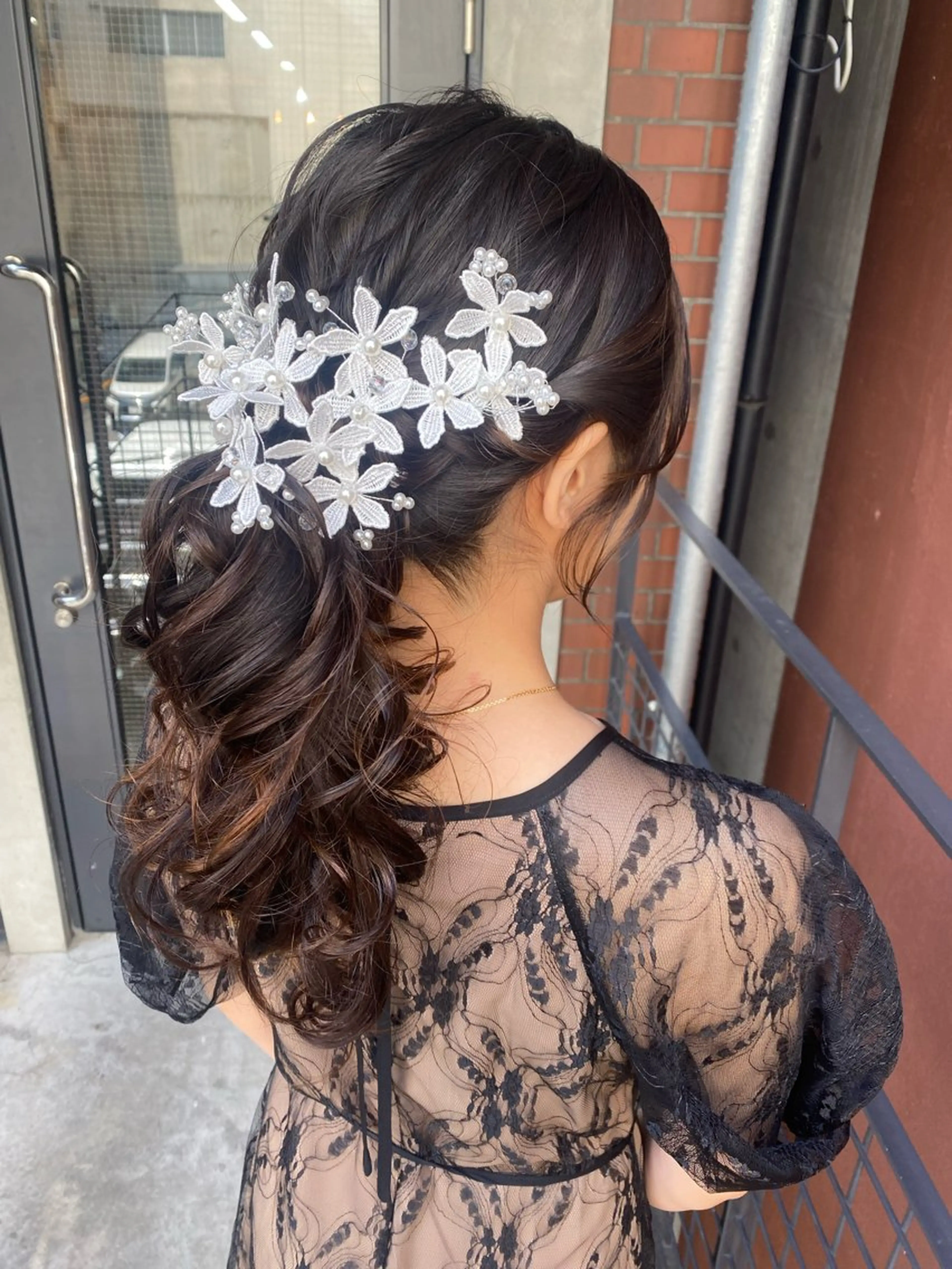 ロング ヘアアレンジ ヘアセット JIL BLAN所属・JIL BLAN NAOのヘアスタイル