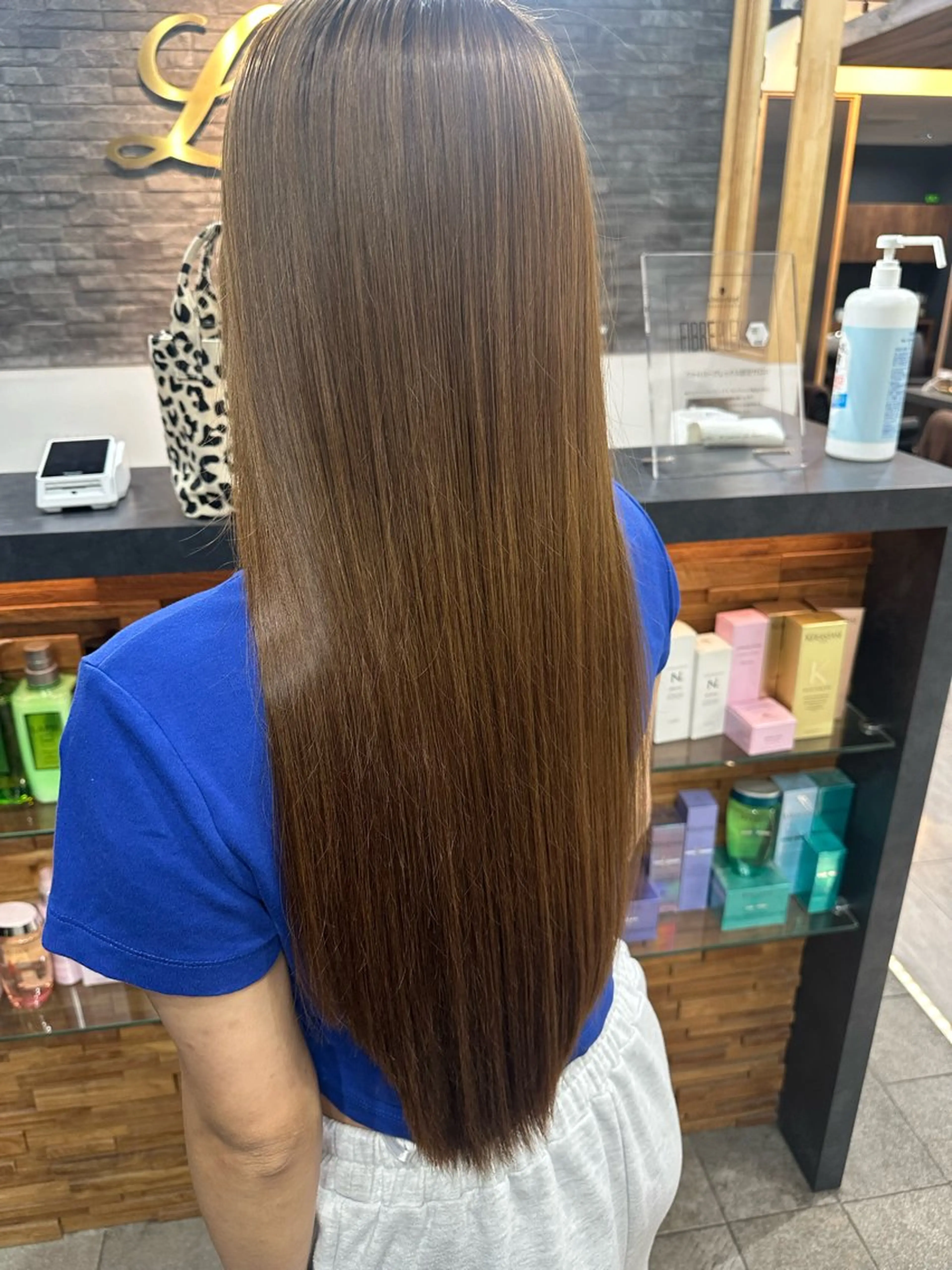 ロング ヘアカラー 横浜lapis amaneのヘアスタイル