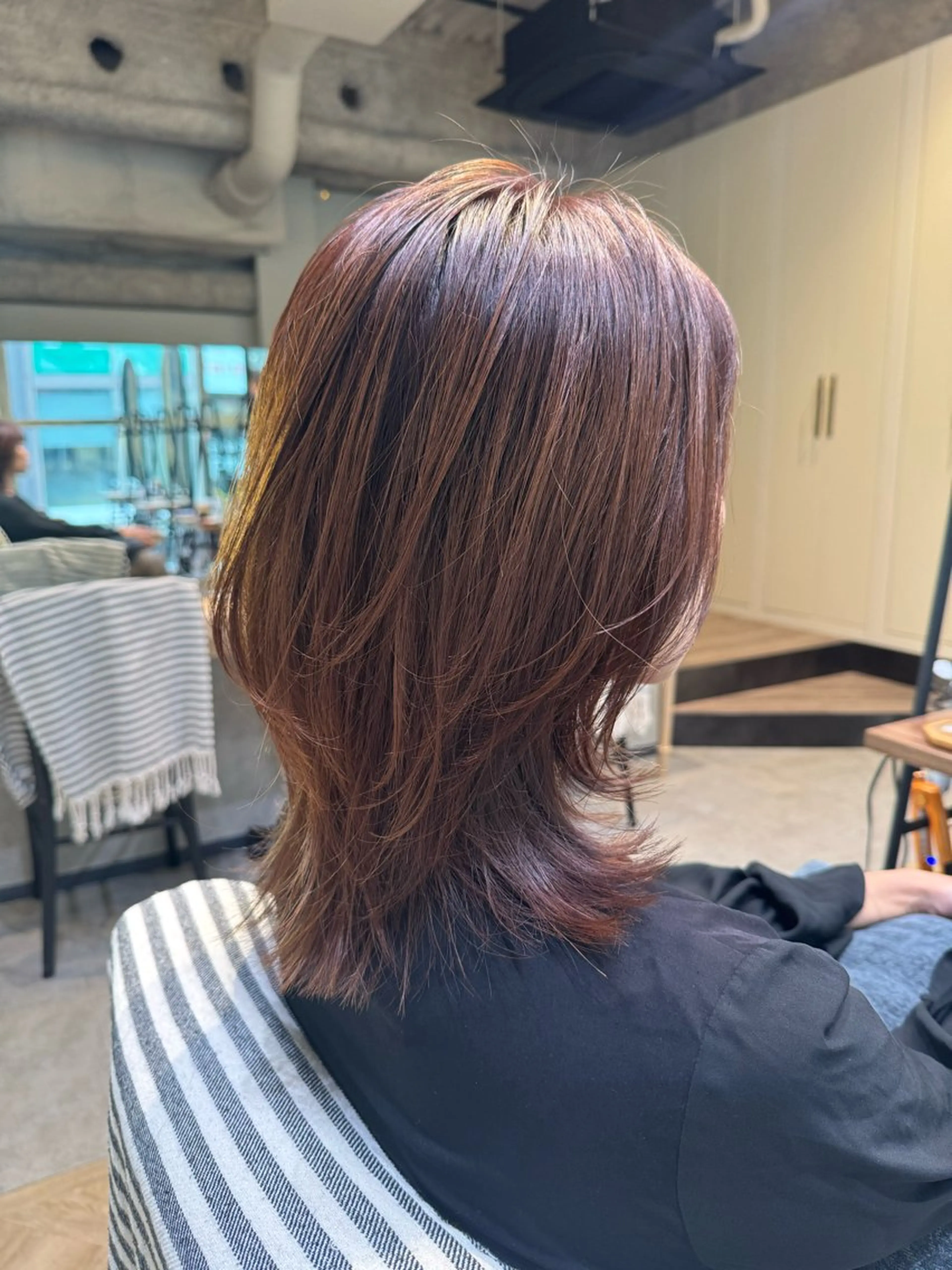 ミディアム 新宿 / Aujua ｿﾑﾘｴ🫧森田涼介のヘアスタイル