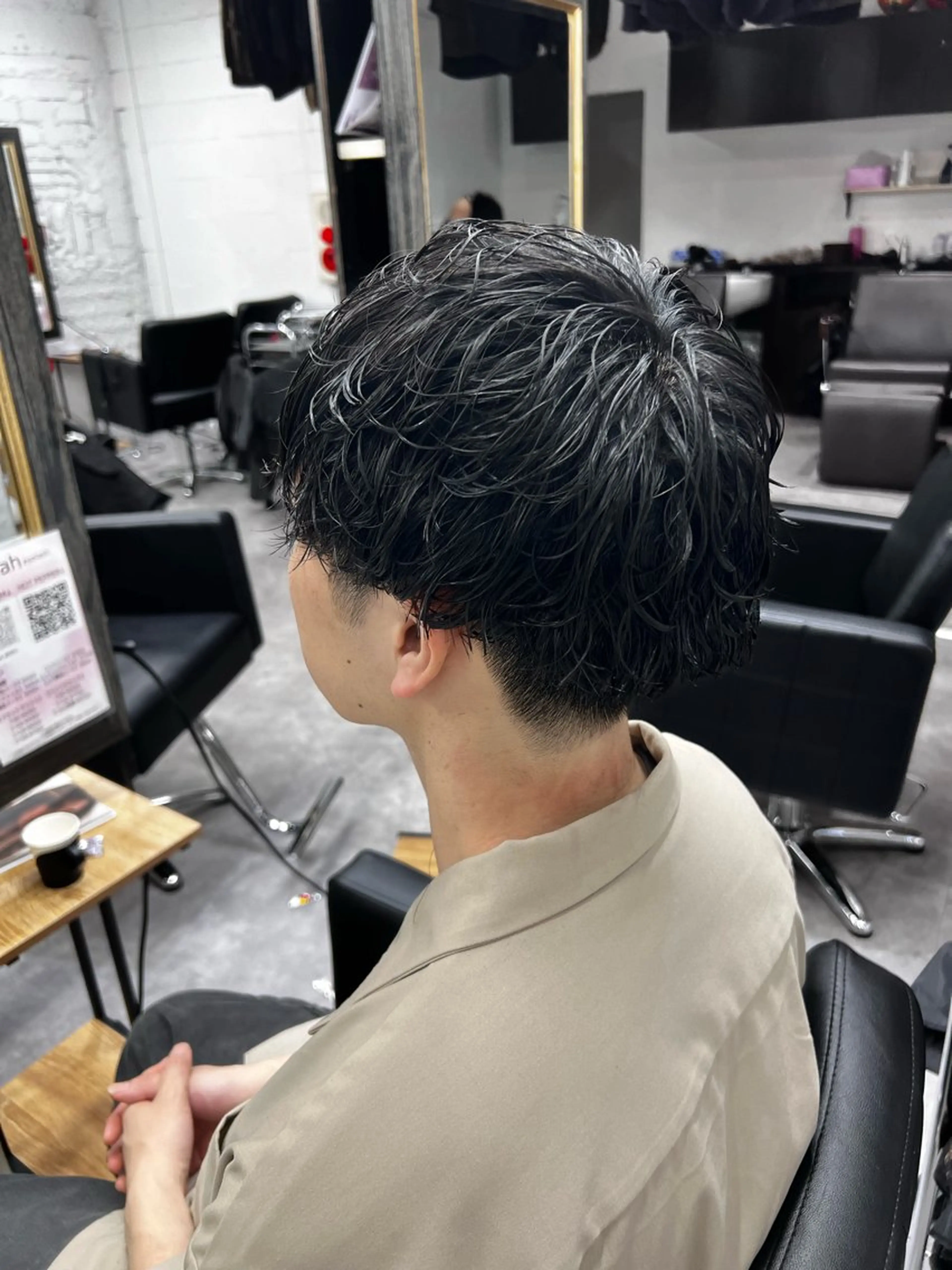 パーマ メンズ 笹江 瑞穂のヘアスタイル